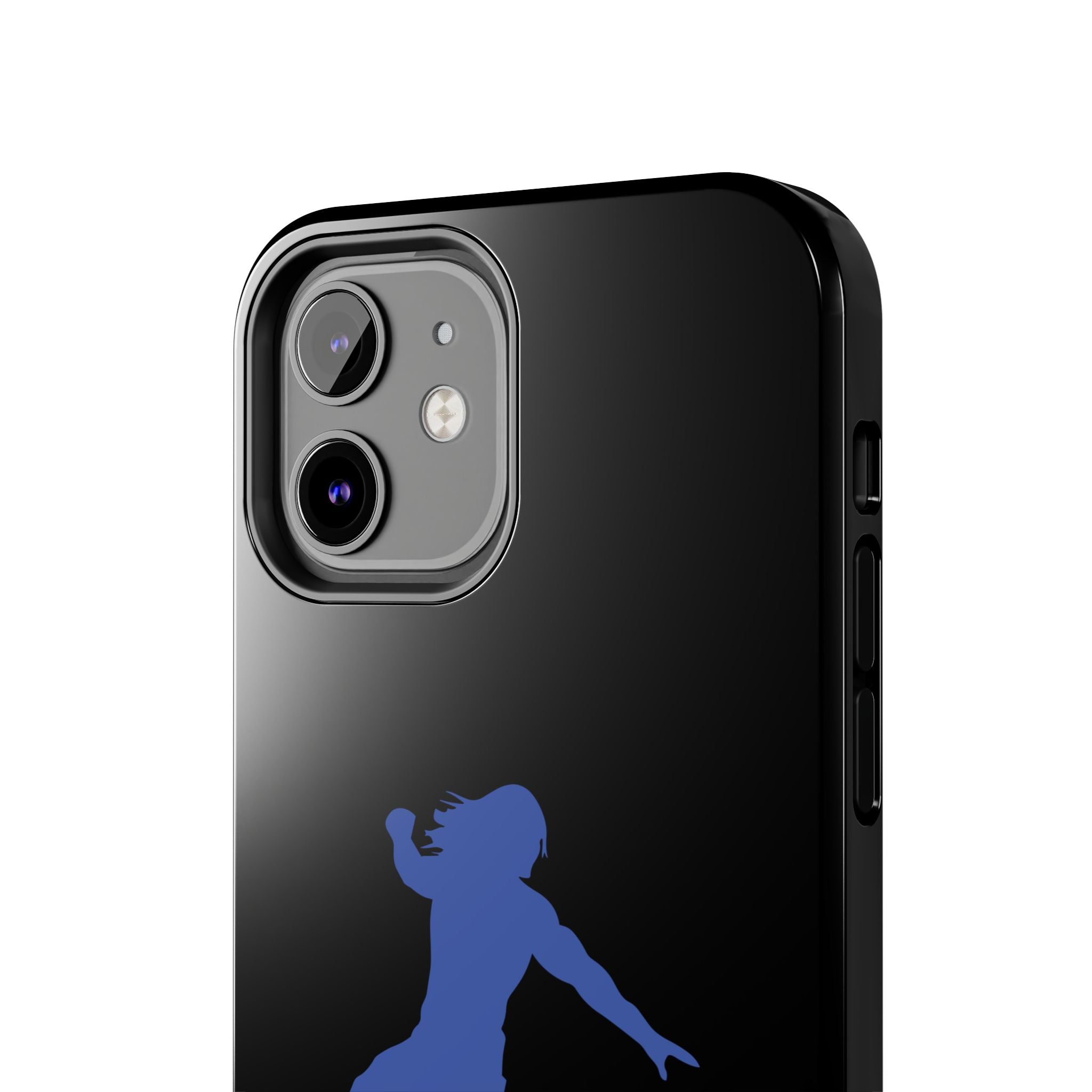 Roman Reigns Jump Blue Graphic Design, iPhone and Samsung Case Cool Graphic Sports Fan Phone Case