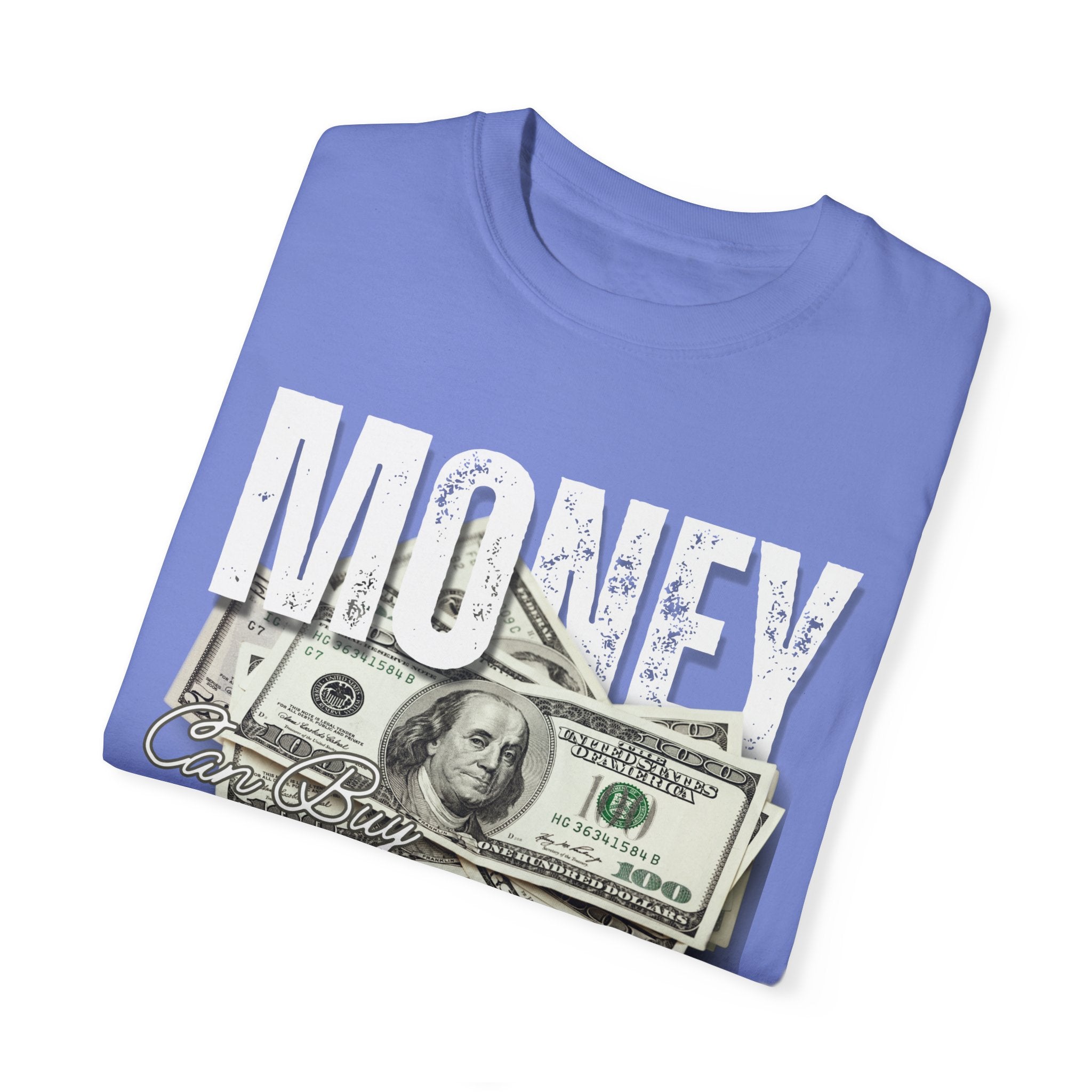 Money Can Buy Happiness, Graphic Design Unisex T-shirt, Casual Cotton Outwear, Gift for Him- Gift for Her, Stylish Tee, Cool Shirt, Trendy Apparel, Comfortable Top,