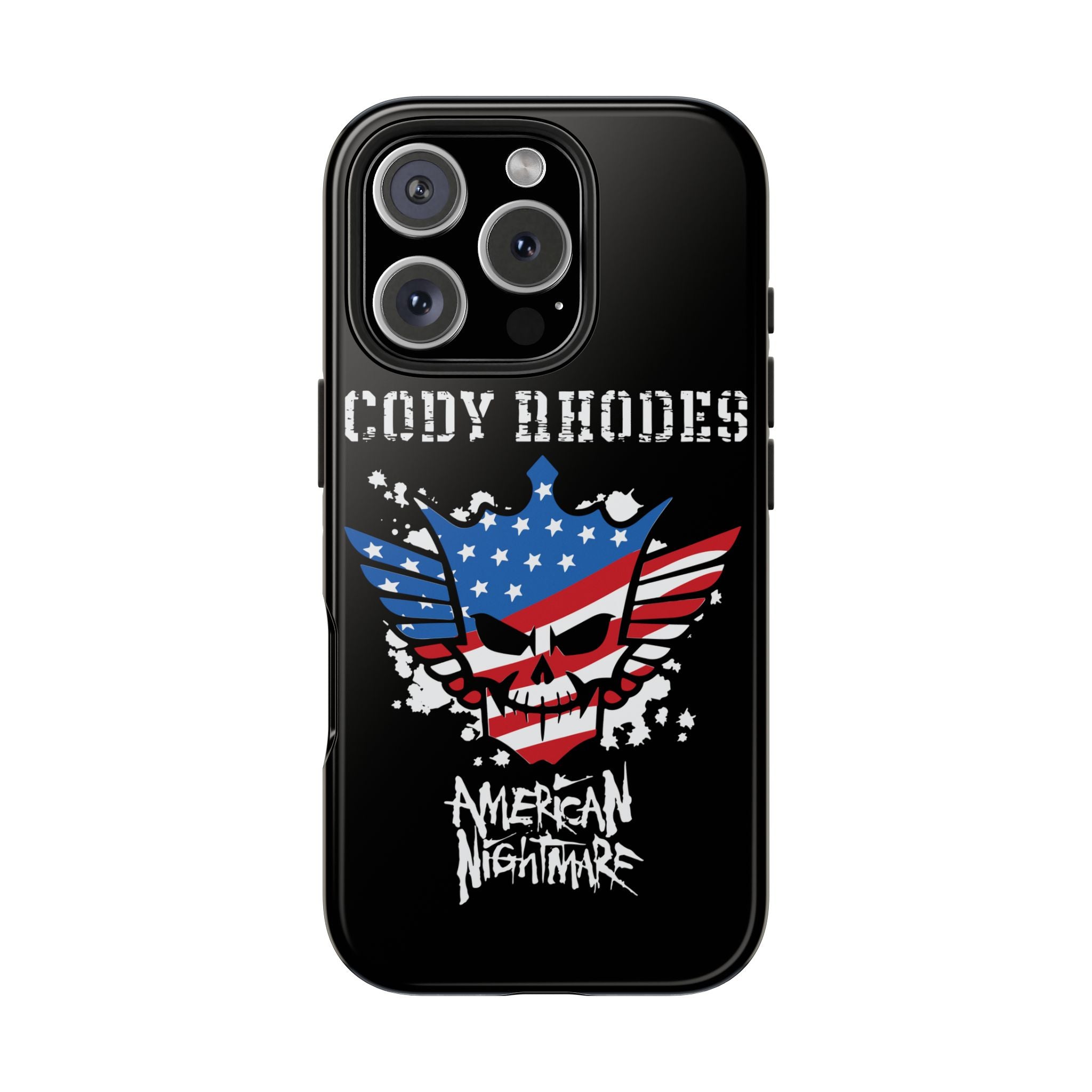 Cody Rhodes, American Nightmare, iPhone and Samsung Case Cool Graphic Sports Fan Phone Case