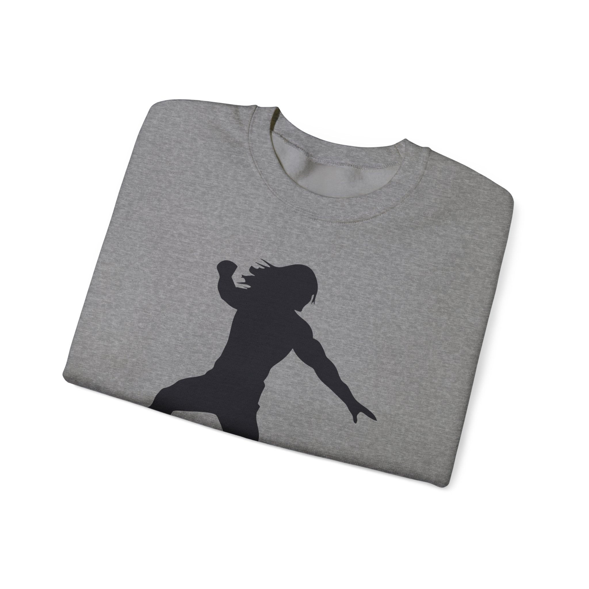Roman Reigns Black Design, Wrestling Fan Unisex Sweatshirt - Gift for Him or Her, Casual Outwear, Graphic Design, Heavy Blend Crewneck Sweatshirt