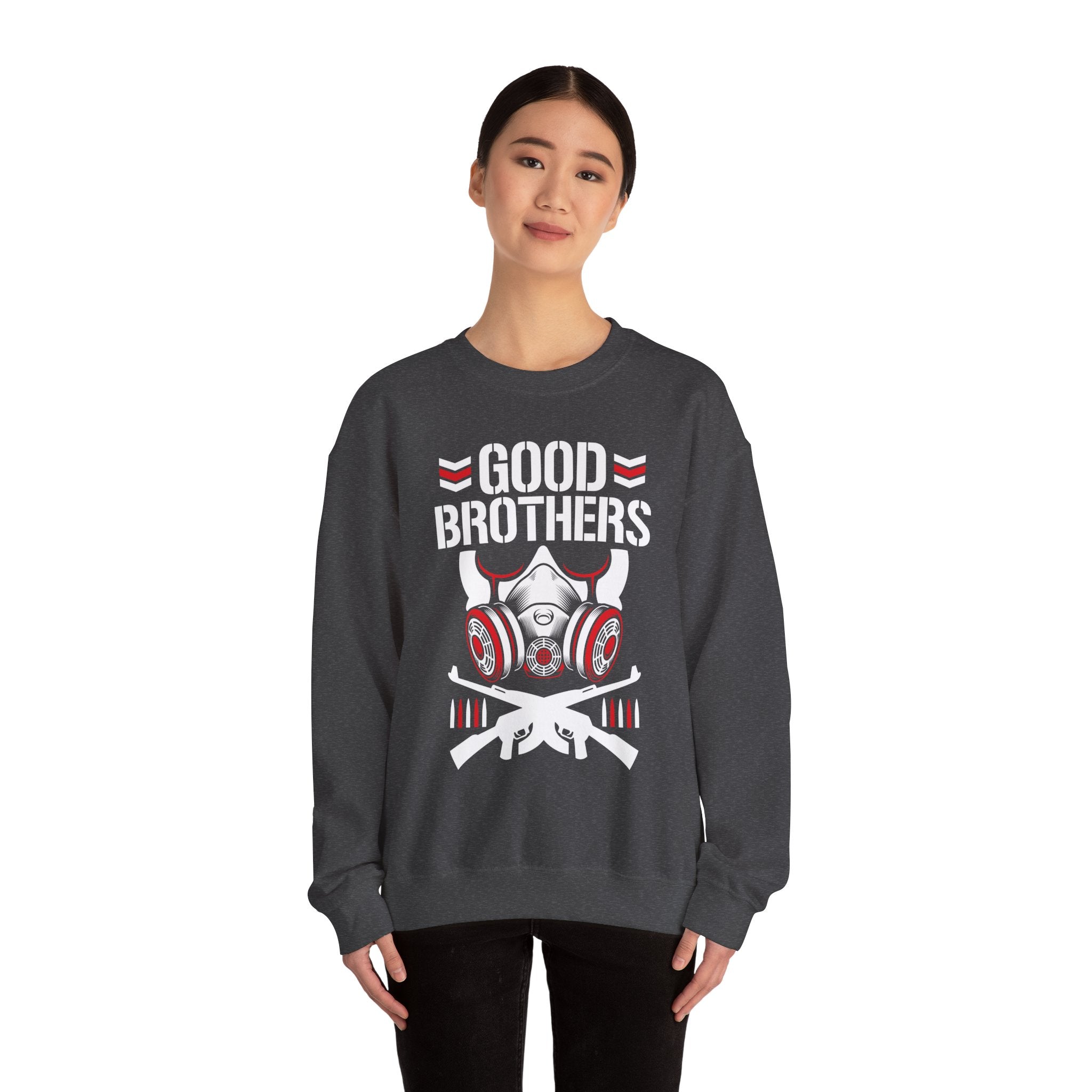 Good Brothers Sweatshirt  Design, Sports Sweatshirt, Wrestling  Fan Unisex Sweatshirt - Gift for Him or Her, Casual Outwear, Heavy Blend Crewneck Sweatshirt