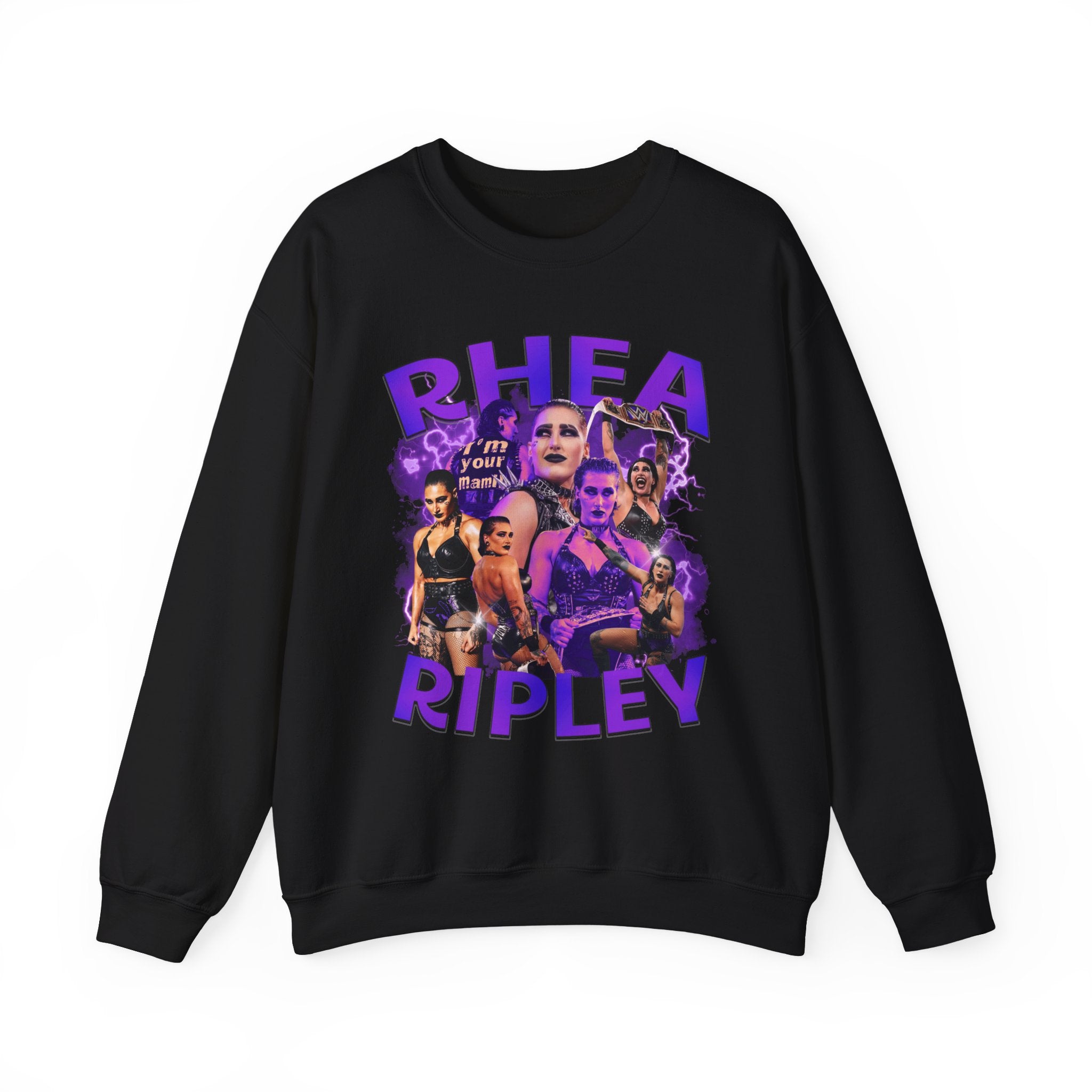 Rhea Ripley Fans Sweatshirt, I'm Your Mami, Best of Rhea Design, Wrestling Fan Unisex Sweatshirt - Gift for Him or Her, Casual Outwear, Heavy Blend Crewneck Sweatshirt