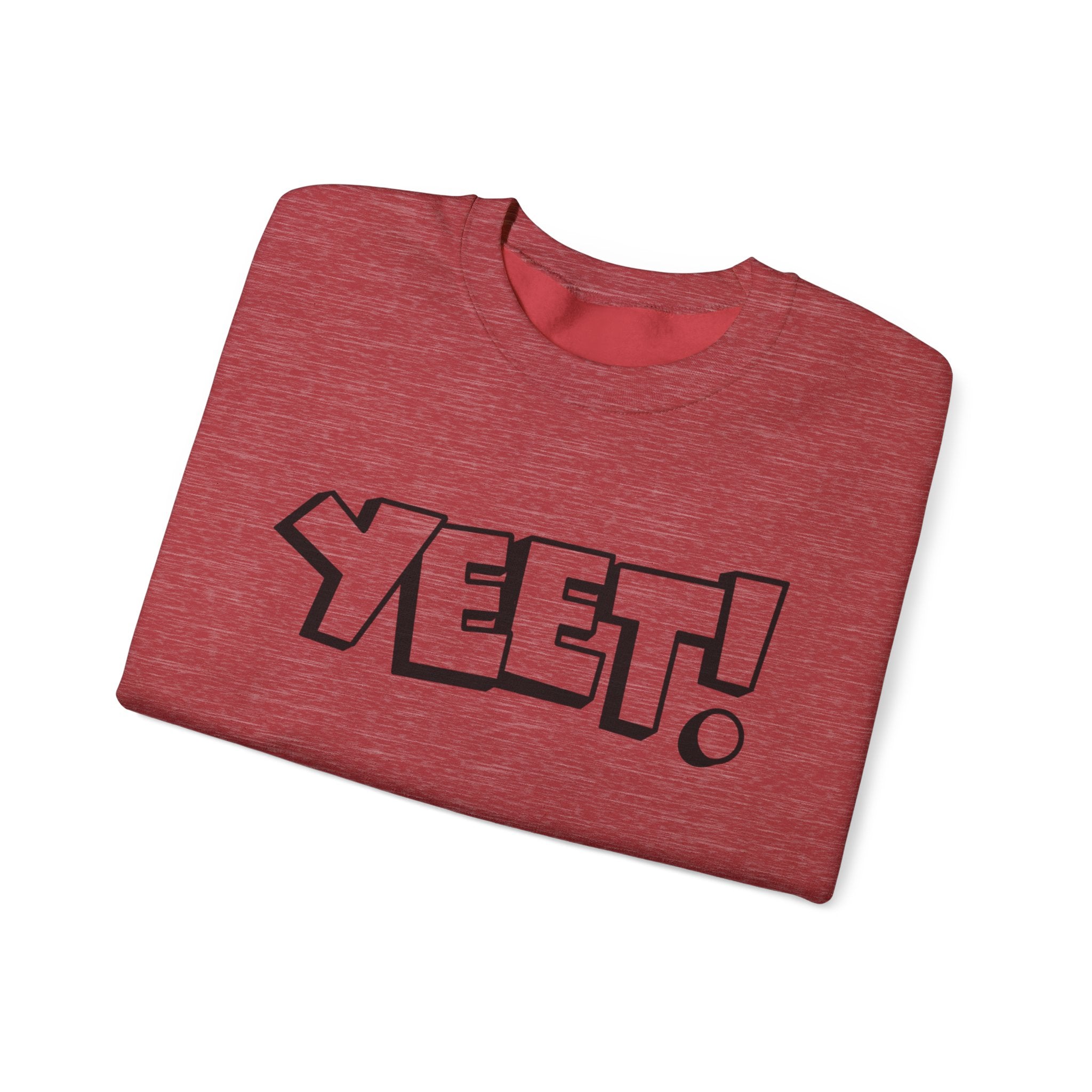 Yeet! Shirt Design, Wrestling Fan Unisex Sweatshirt - Gift for Him or Her, Casual Outwear, Graphic Design, Heavy Blend Crewneck Sweatshirt