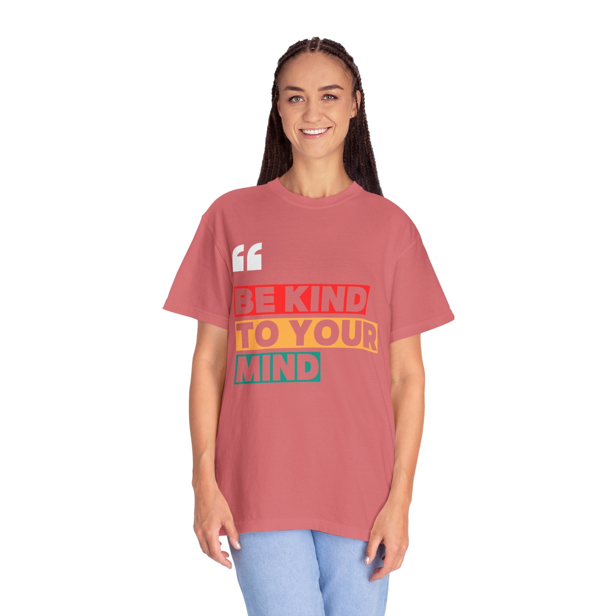 Be Kind to Your Mind, Graphic Design Unisex T-shirt, Casual Cotton Outwear, Gift for Him- Gift for Her, Stylish Tee, Cool Shirt, Trendy Apparel, Comfortable Top,