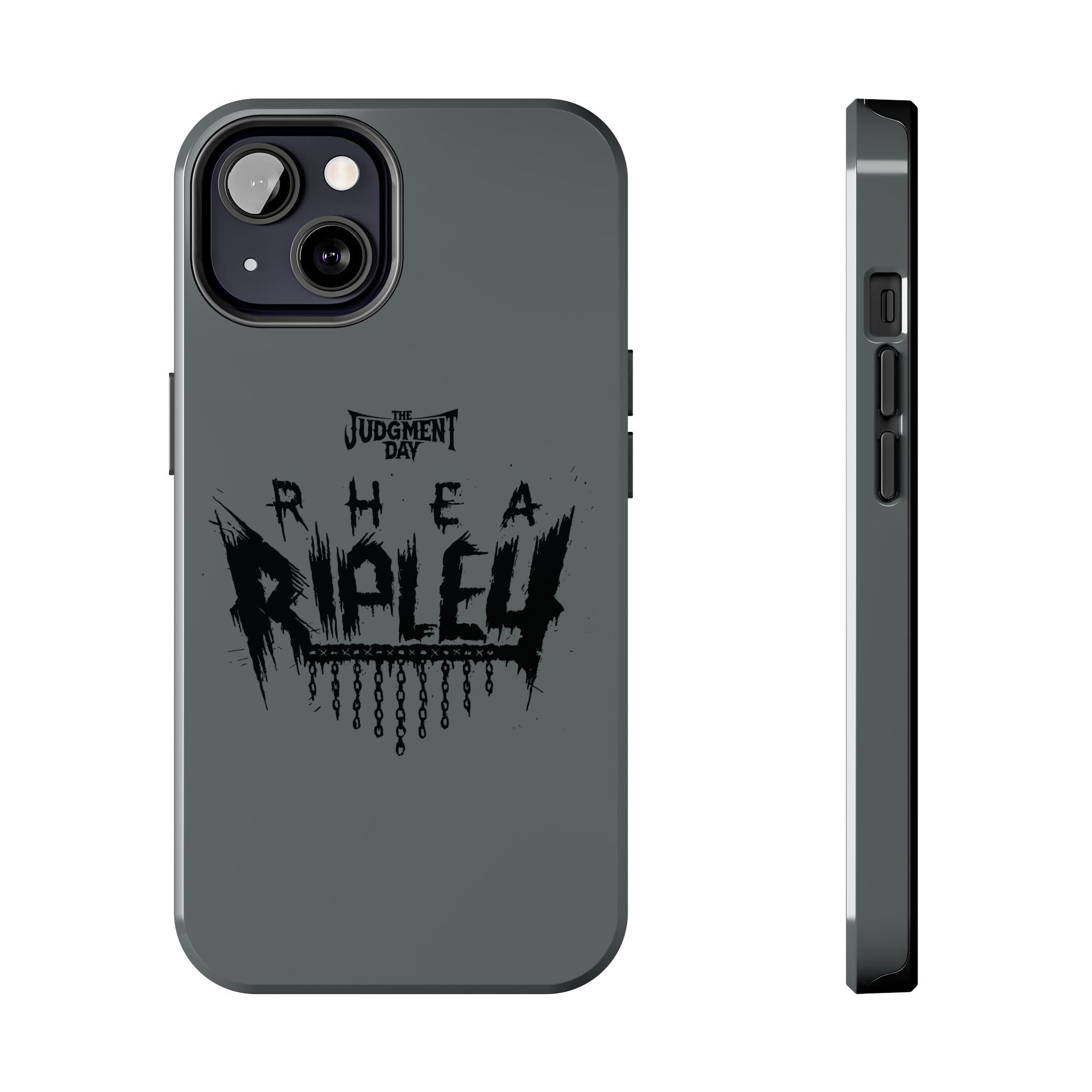 Rhea Ripley Black Graphic Design, iPhone and Samsung Case Cool Graphic Sports Fan Phone Case