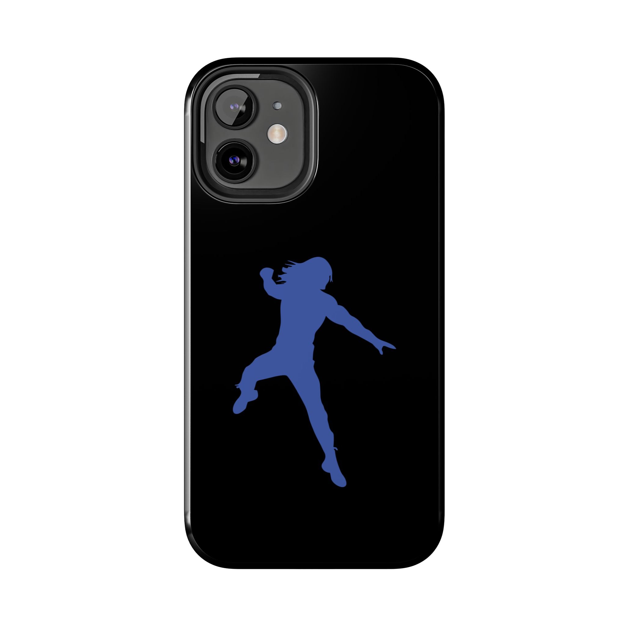 Roman Reigns Jump Blue Graphic Design, iPhone and Samsung Case Cool Graphic Sports Fan Phone Case