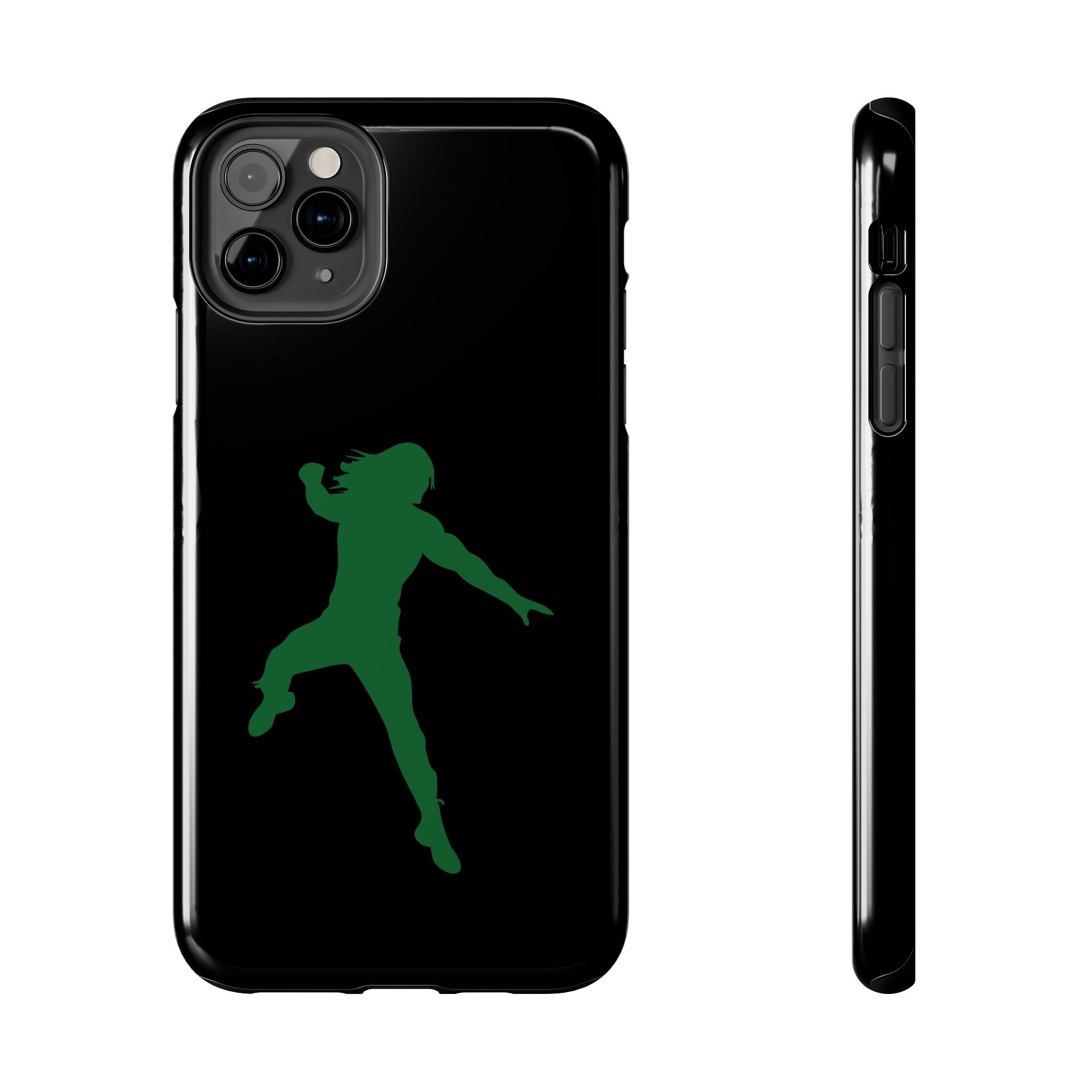 Roman Reigns Jump Green Graphic Design, iPhone and Samsung Case Cool Graphic Sports Fan Phone Case