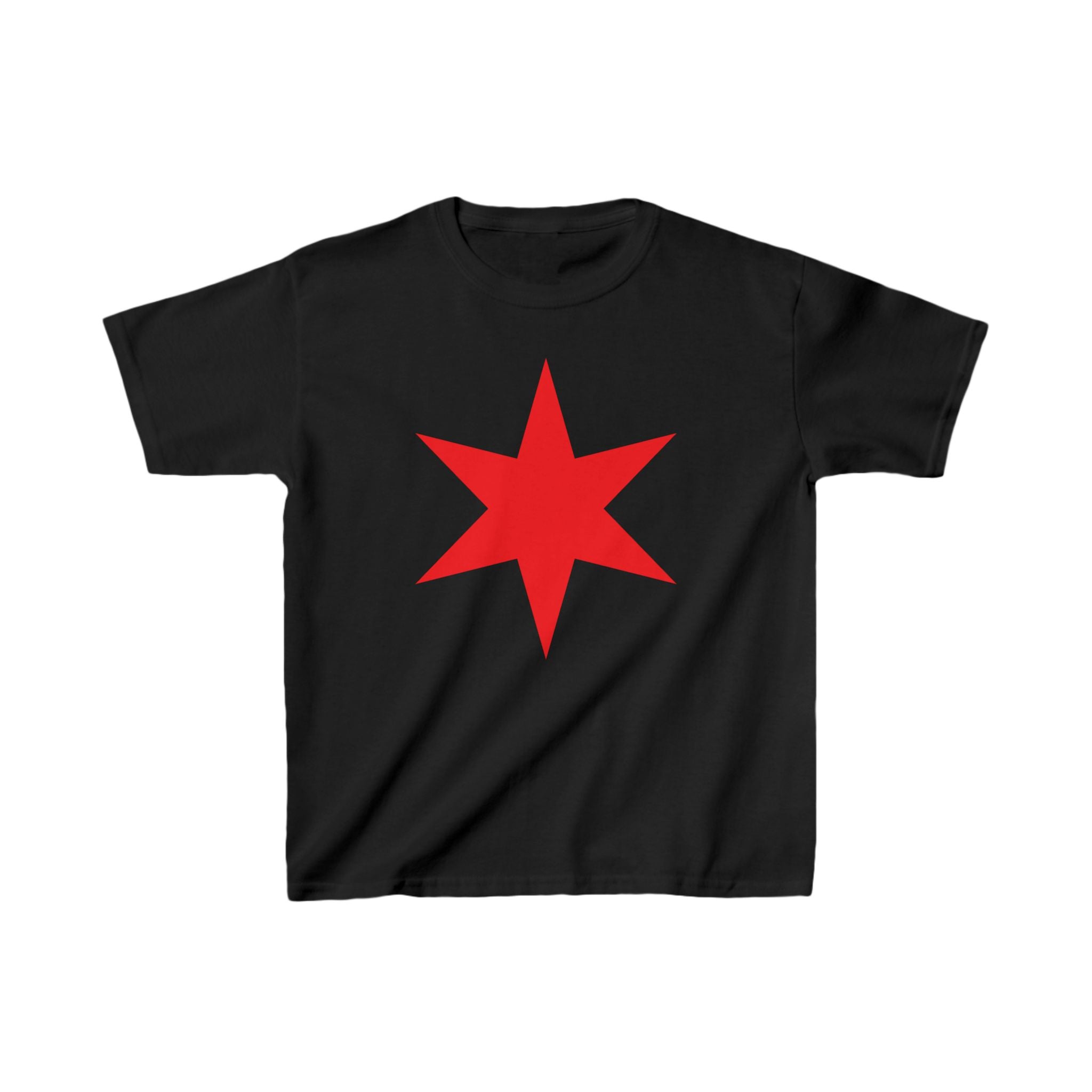 Chicago Star Shirt, Unisex Kids Shirt, Sports Fan T-Shirt, Best Gift for Kids,  Cotton Shirt for Kids, Graphic Kids Shirt