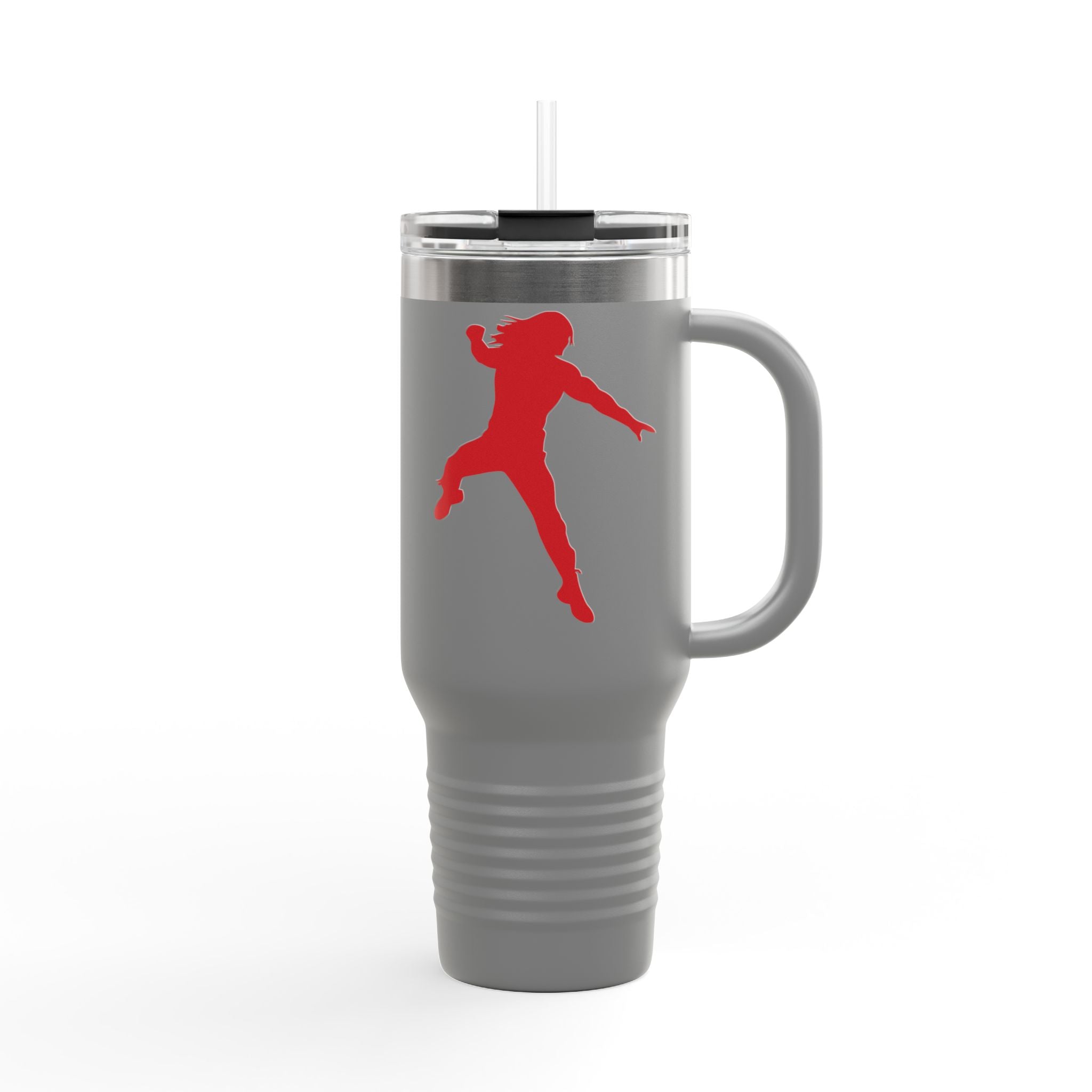 Roman Reigns Jump Red Graphic Design,  Insulated Travel Mug, Gift for Her Gift for Him - 40oz, Gift for Her, Gift for Him