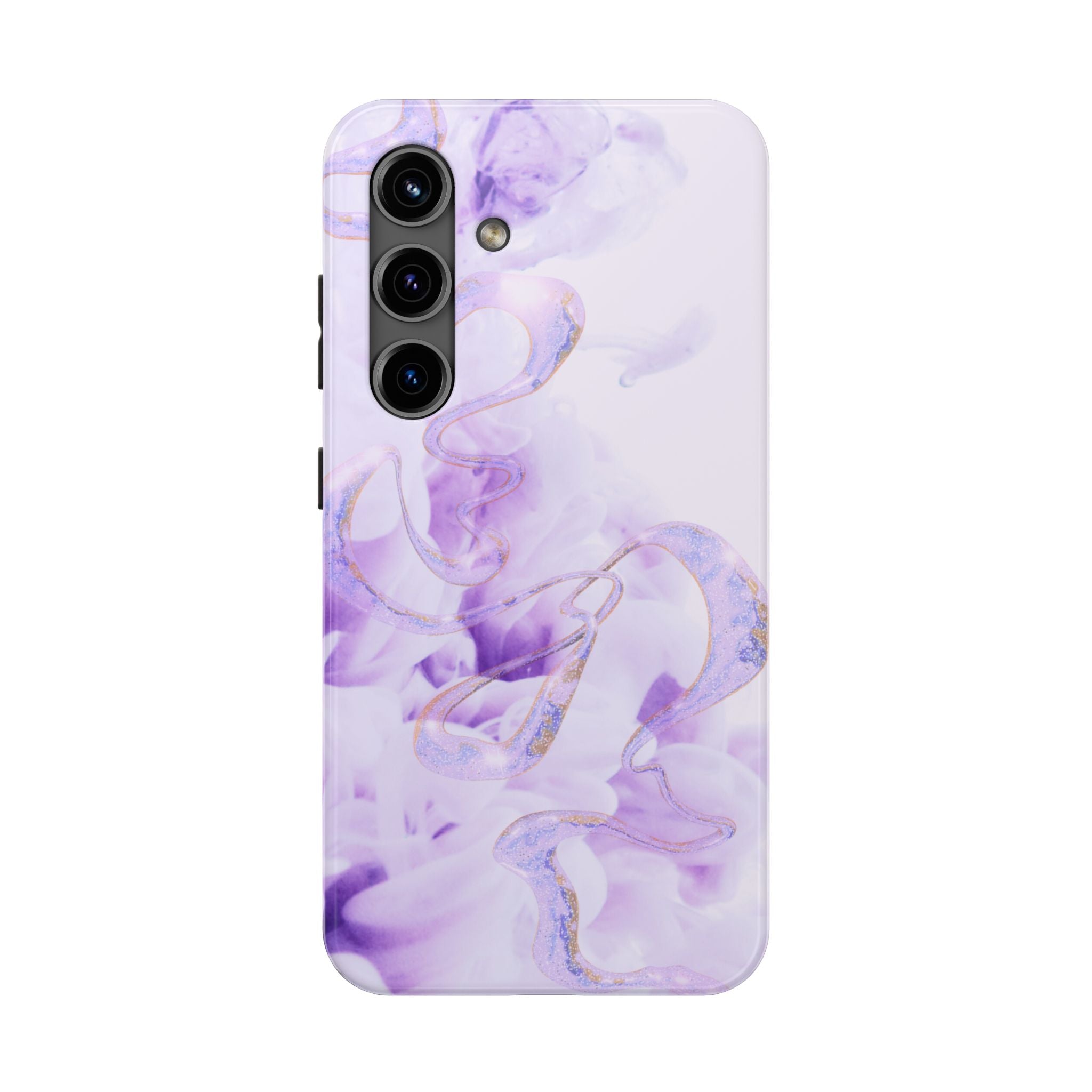 Abstract Purple Fluid Design, Elegant Phone Cases, Stylish Phone Covers, Chic Phone Protectors, Fashionable Case for Her, Trendy Smartphone Accessories