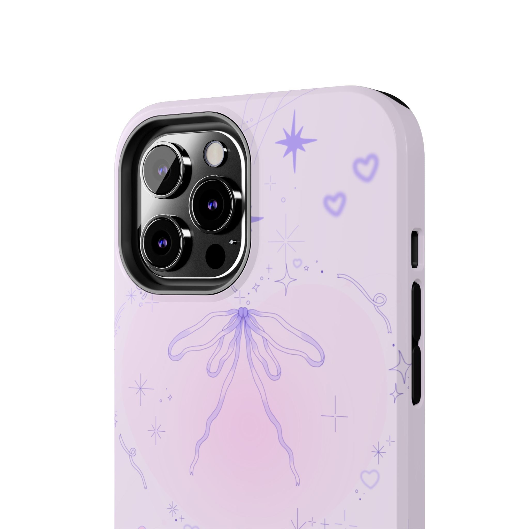 Pink Purple Delicate Fine Line Design, Elegant Phone Cases, Stylish Phone Covers, Chic Phone Protectors, Fashionable Case for Her, Trendy Smartphone Accessories