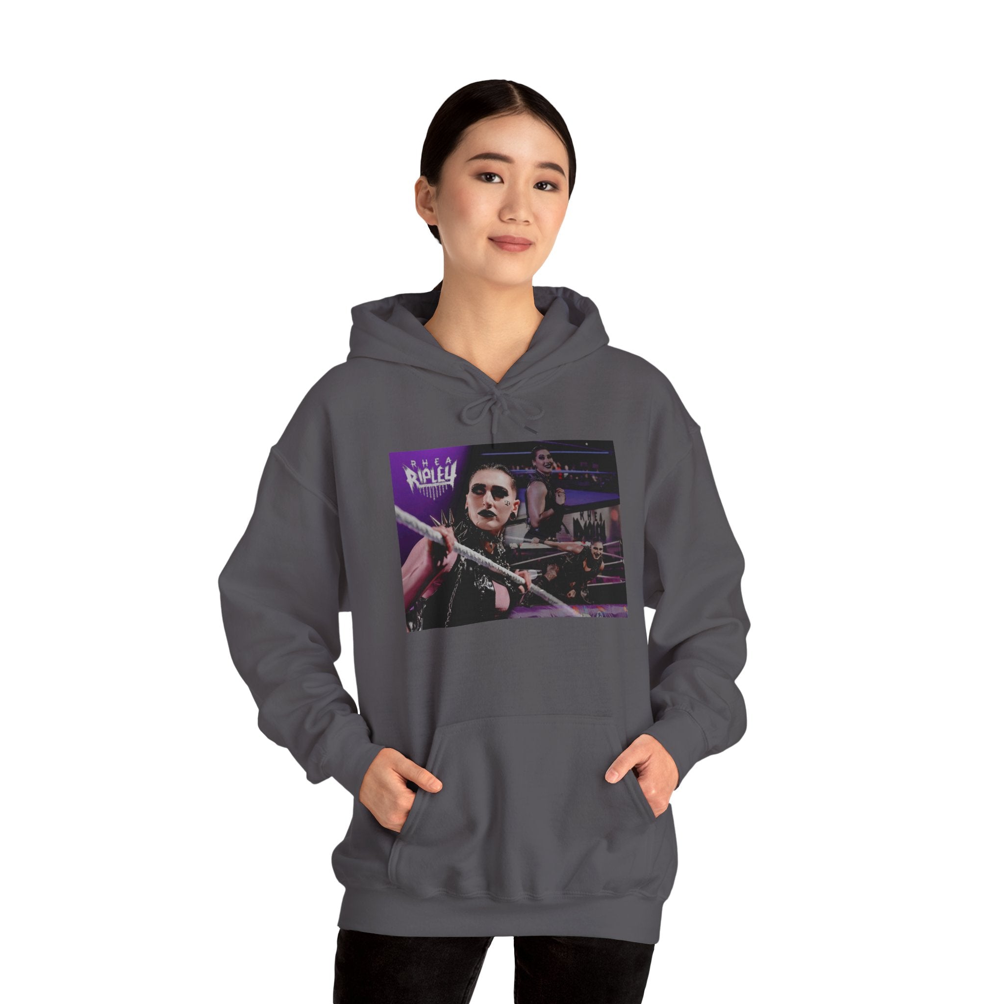 Rhea Ripley Graphic Design Hoodies, Gift for Her - Gift for Him, Sports Fan Wrestling Unisex Hooded Sweatshirt, Casual Outwear