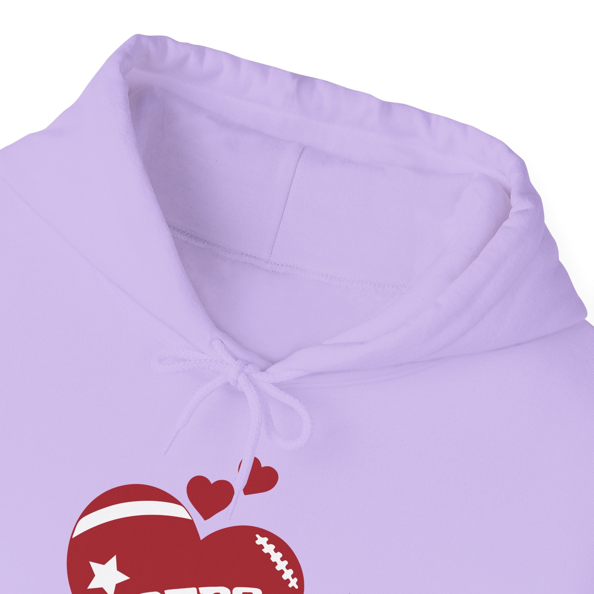 Cute Heart San Francisco Football Hoodies, SF Sports Team Sweatshirt, Football Fan Shirt, Hoodie Gift for Him-Her