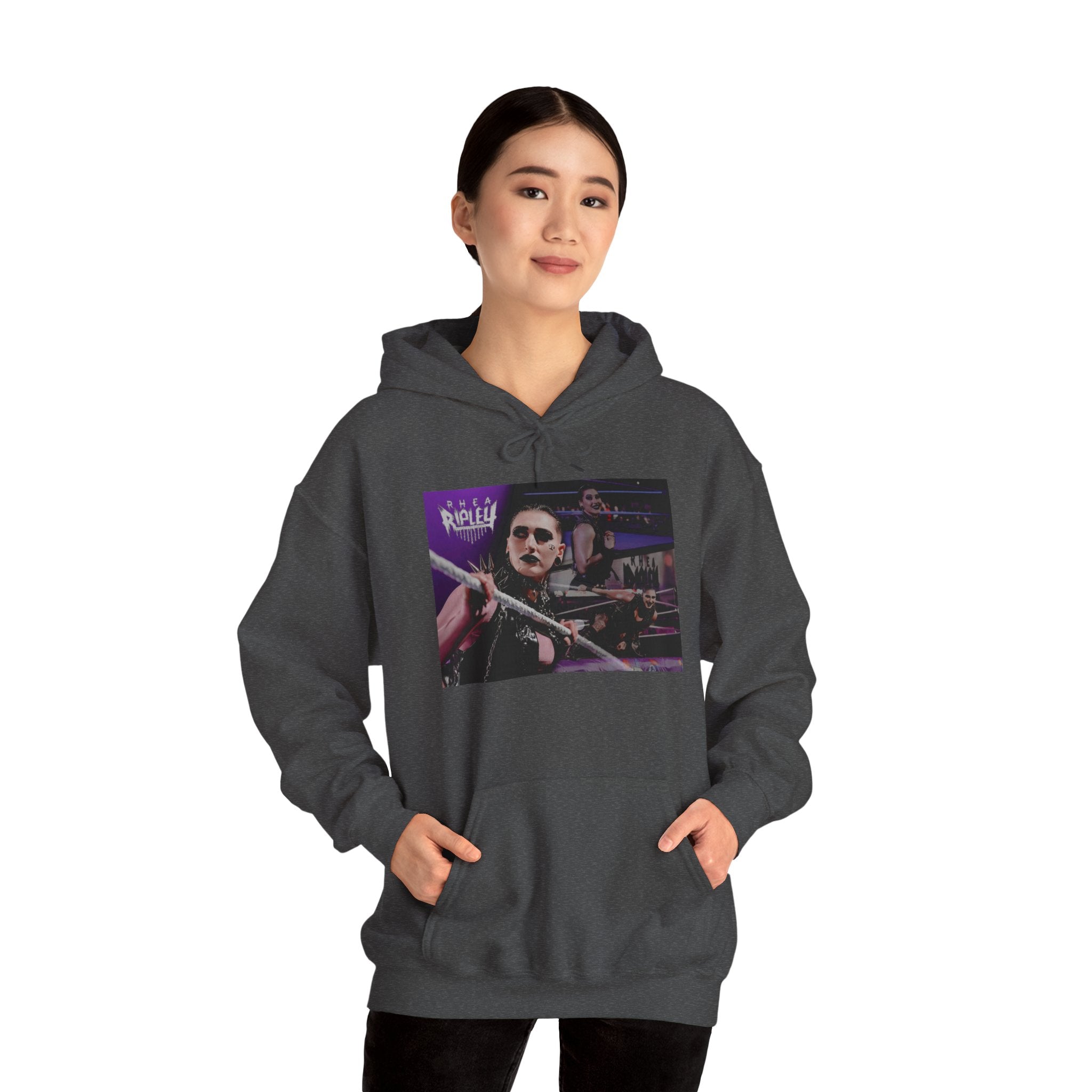 Rhea Ripley Graphic Design Hoodies, Gift for Her - Gift for Him, Sports Fan Wrestling Unisex Hooded Sweatshirt, Casual Outwear