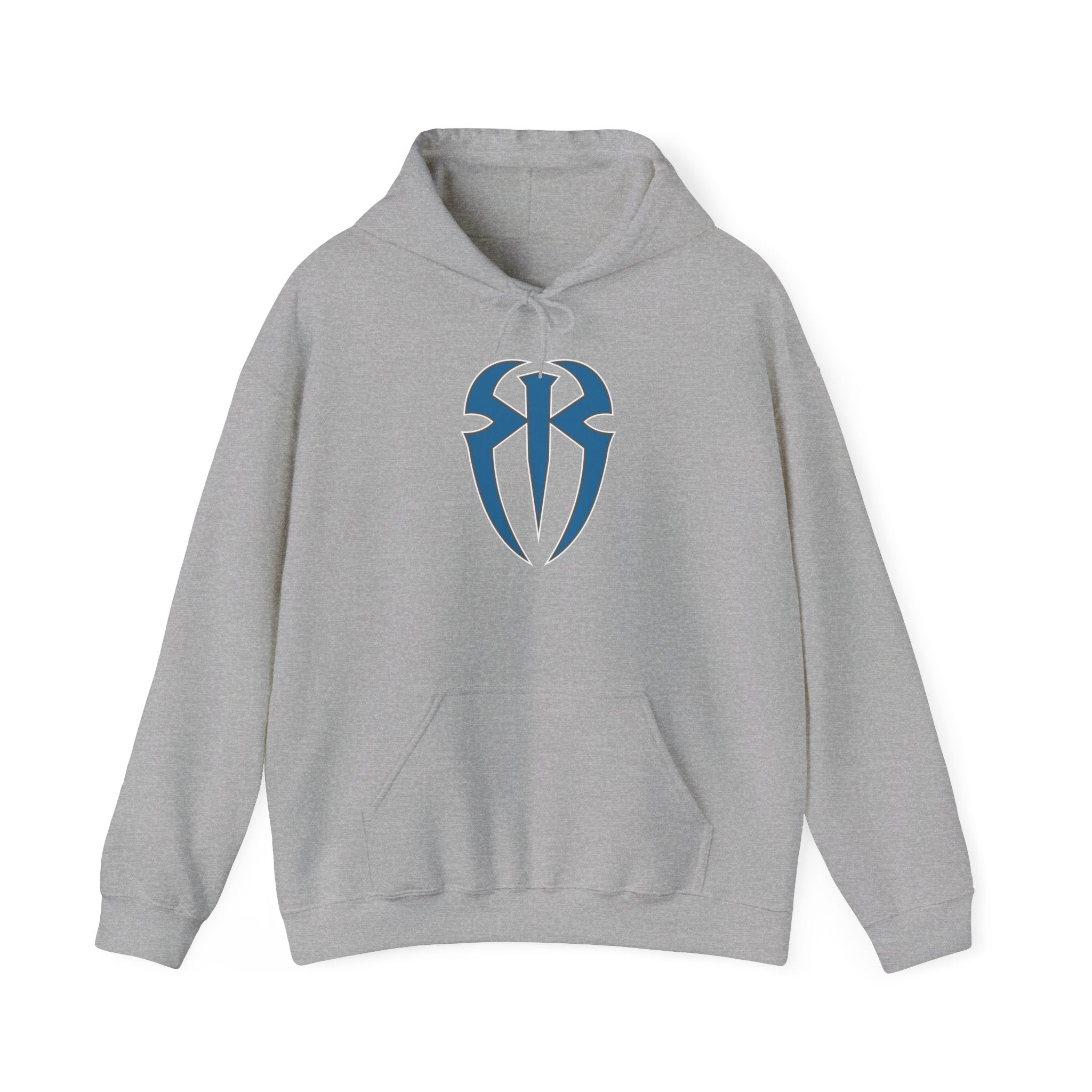 Roman Reigns Blue Design Hoodies, Gift for Her - Gift for Him, Sports Fan Wrestling Unisex Hooded Sweatshirt, Casual Outwear