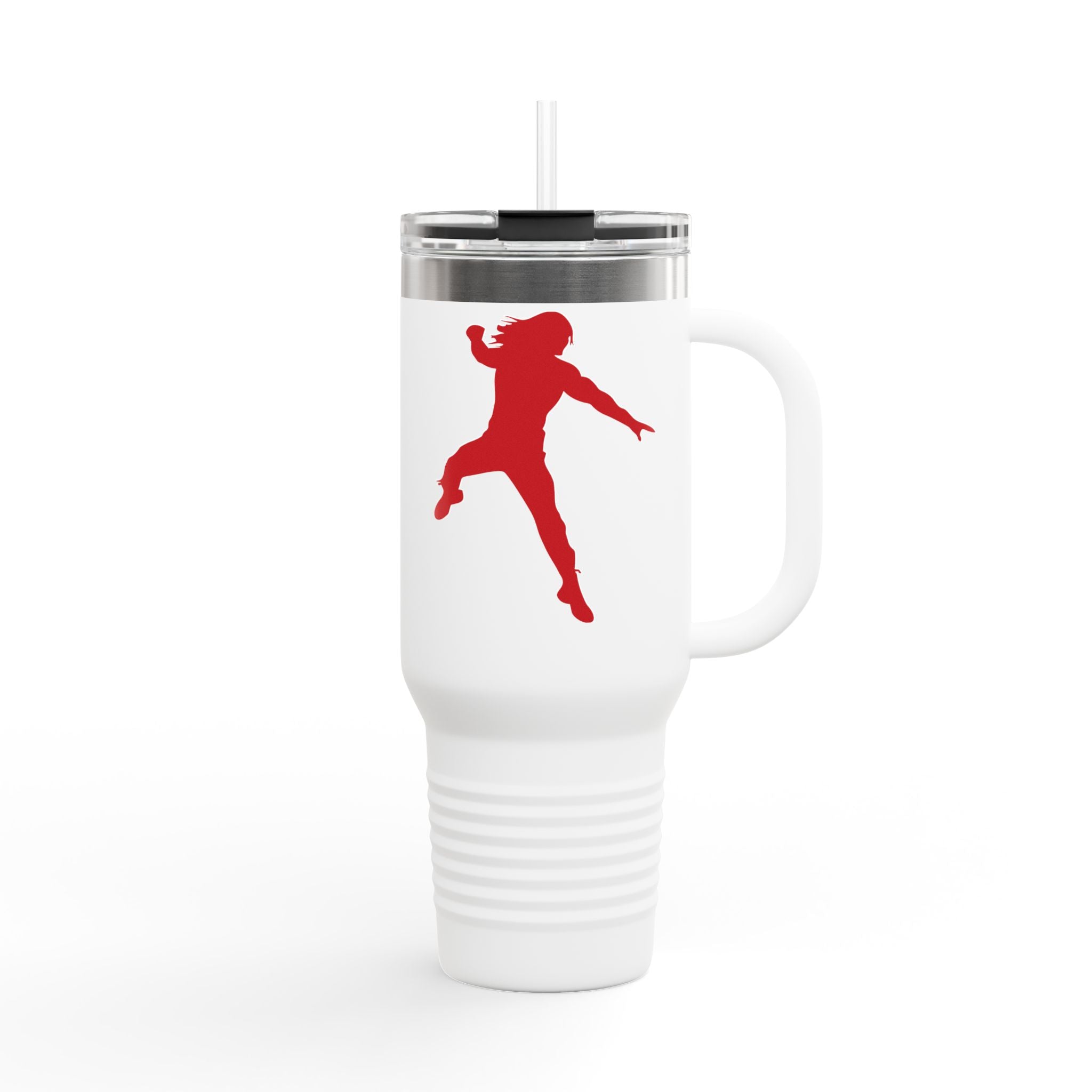 Roman Reigns Jump Red Graphic Design,  Insulated Travel Mug, Gift for Her Gift for Him - 40oz, Gift for Her, Gift for Him