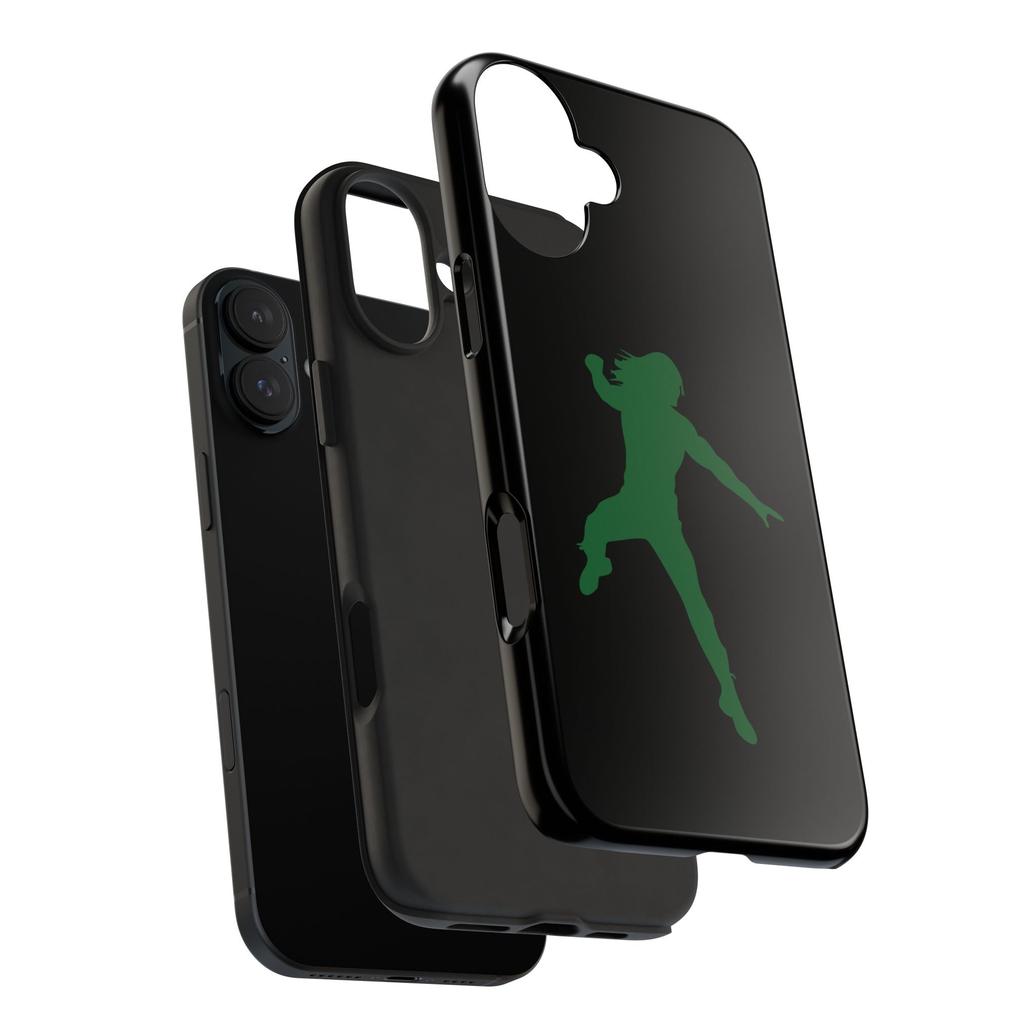 Roman Reigns Jump Green Graphic Design, iPhone and Samsung Case Cool Graphic Sports Fan Phone Case