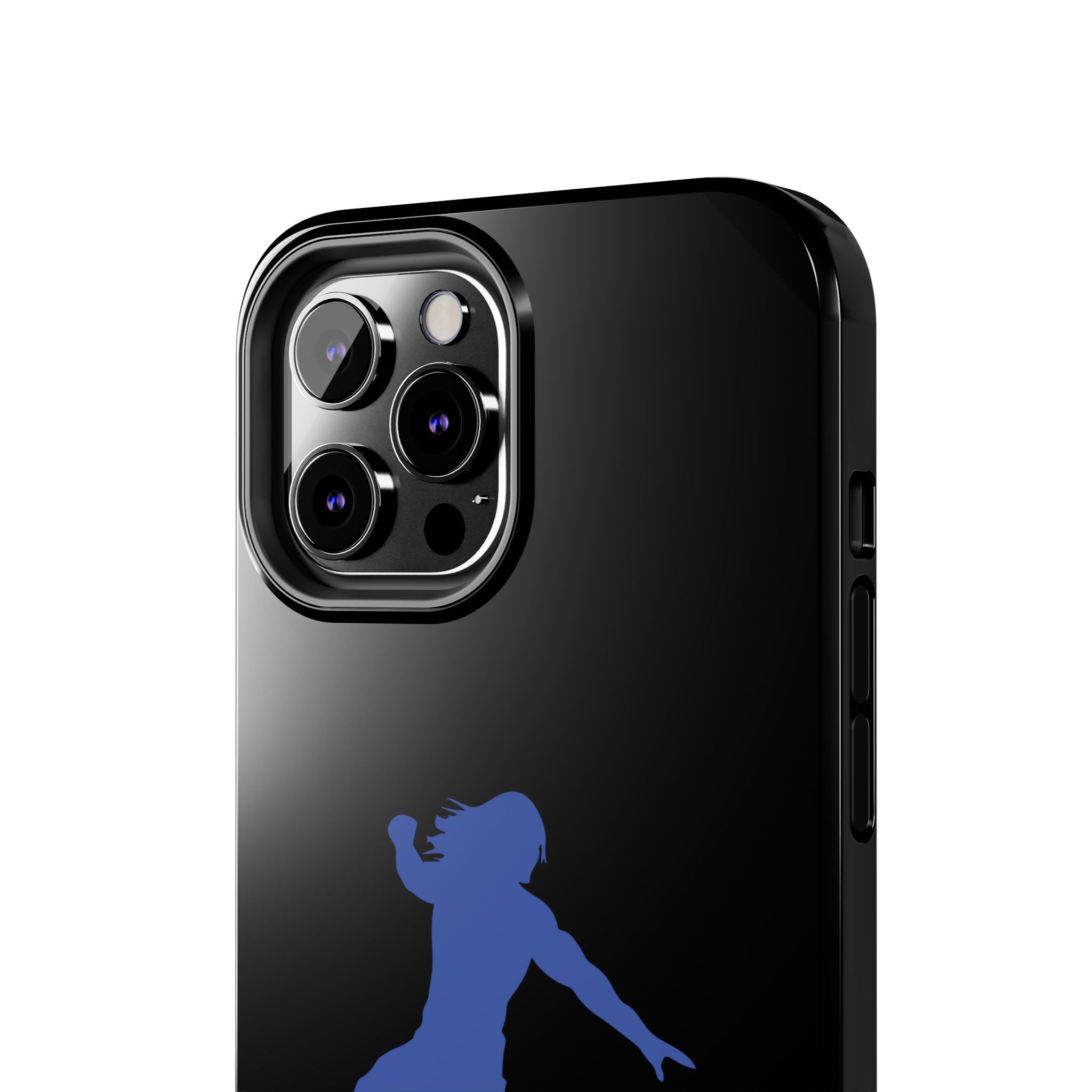 Roman Reigns Jump Blue Graphic Design, iPhone and Samsung Case Cool Graphic Sports Fan Phone Case