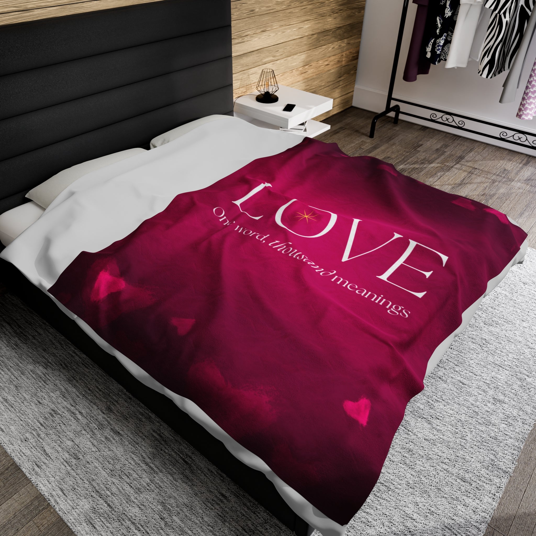 Fleece Blanket - Love Valentine's Couple Gifts for Men, Women - Super Cozy Comfy - Christmas, Wedding, Anniversary, Birthday Gifts for Him, Her, Gifts for Boyfriend, Girlfriend