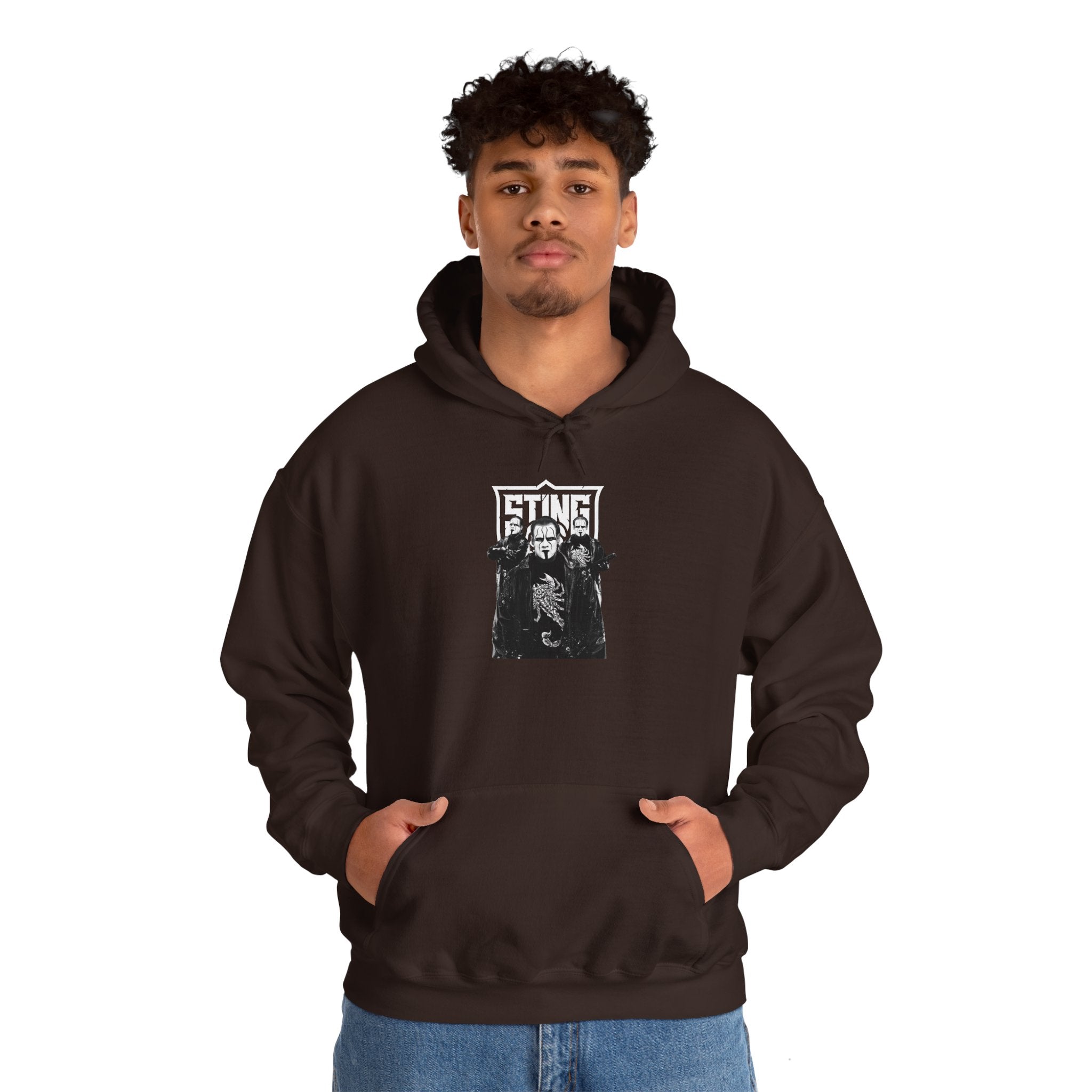 Sting Hoodies, Gift for Her - Gift for Him, Sports Fan Wrestling Unisex Hooded Sweatshirt, Casual Outwear