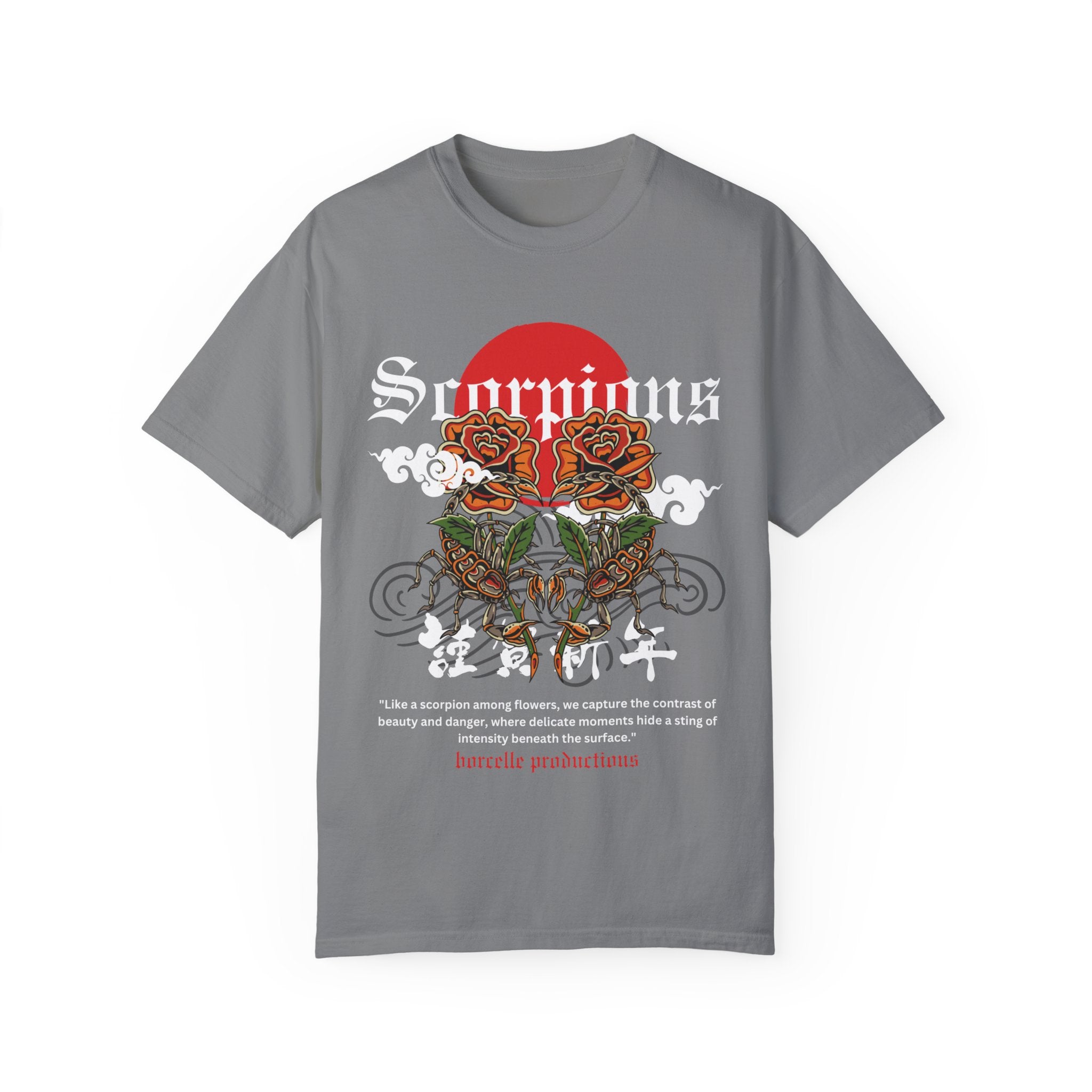 Scorpions, Graphic Design Unisex T-shirt, Casual Cotton Outwear, Gift for Him- Gift for Her, Stylish Tee, Cool Shirt, Trendy Apparel, Comfortable Top,