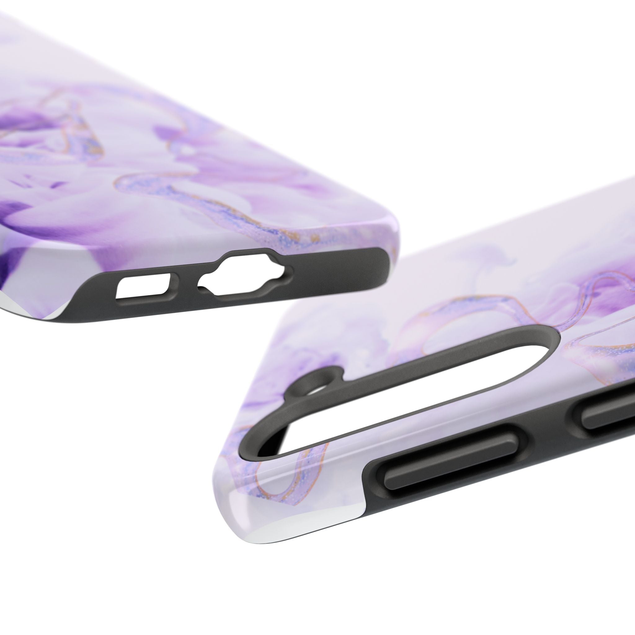 Abstract Purple Fluid Design, Elegant Phone Cases, Stylish Phone Covers, Chic Phone Protectors, Fashionable Case for Her, Trendy Smartphone Accessories