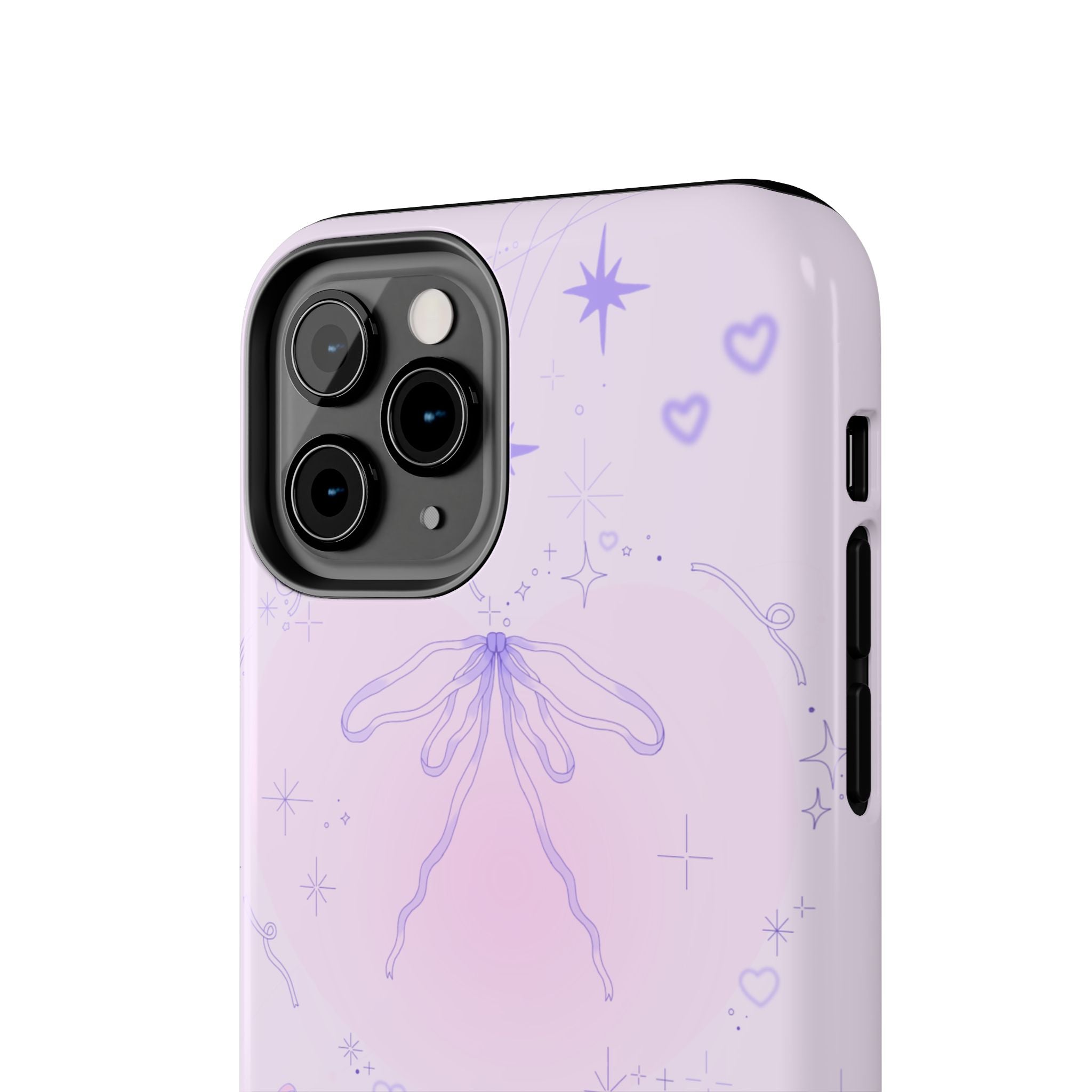 Pink Purple Delicate Fine Line Design, Elegant Phone Cases, Stylish Phone Covers, Chic Phone Protectors, Fashionable Case for Her, Trendy Smartphone Accessories