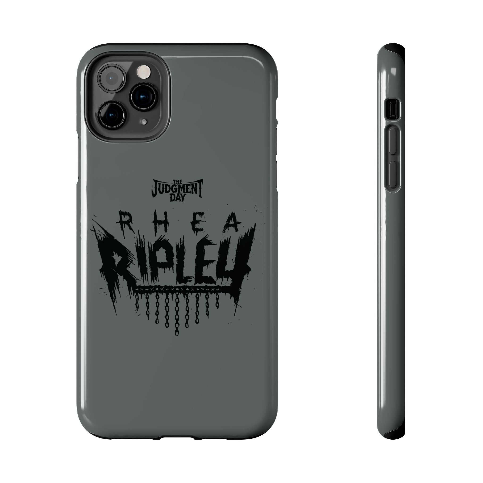 Rhea Ripley Black Graphic Design, iPhone and Samsung Case Cool Graphic Sports Fan Phone Case