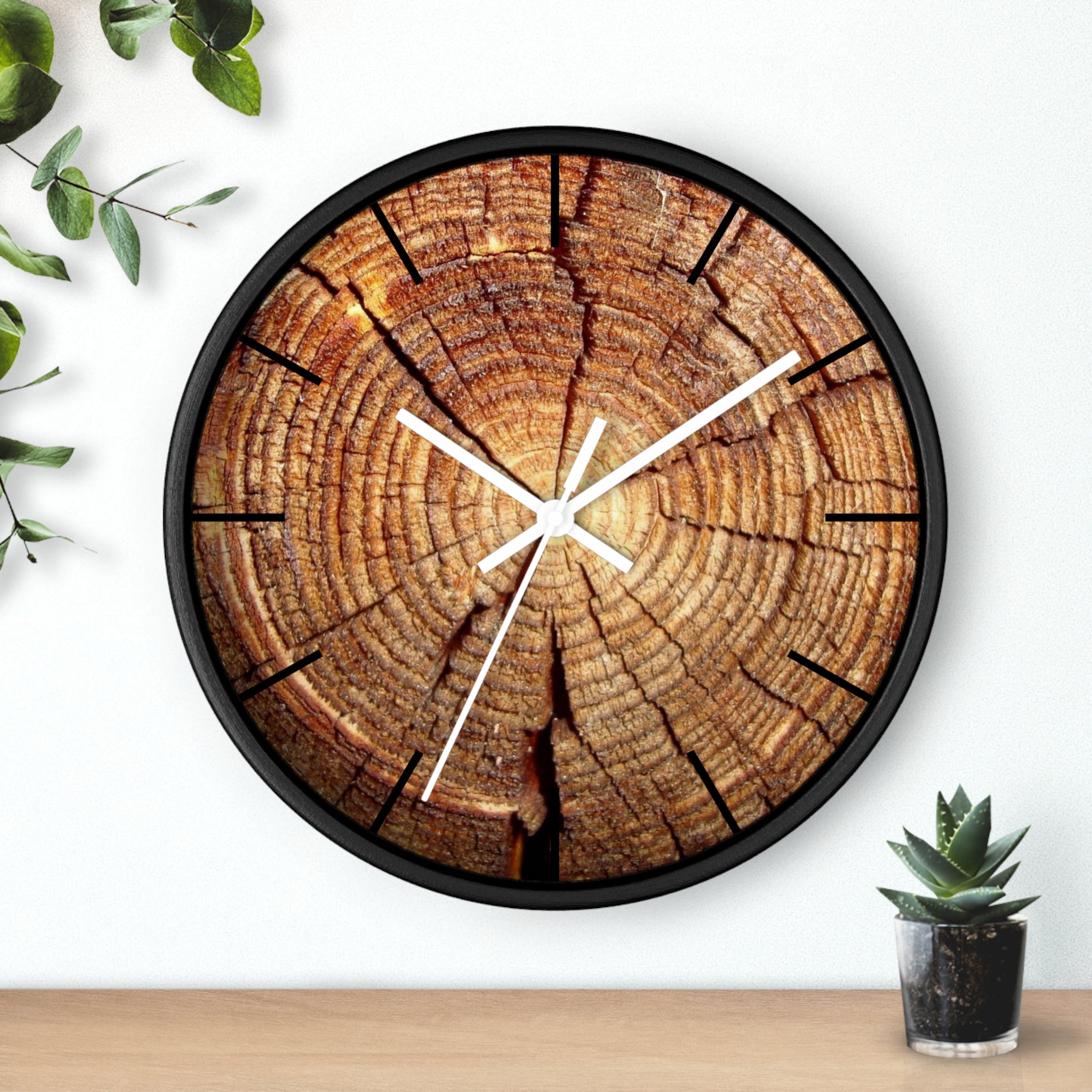 Wood Elegant Wall Clock, Home Decor, Wall Art, Modern Decor for Home, Office, and Living Room