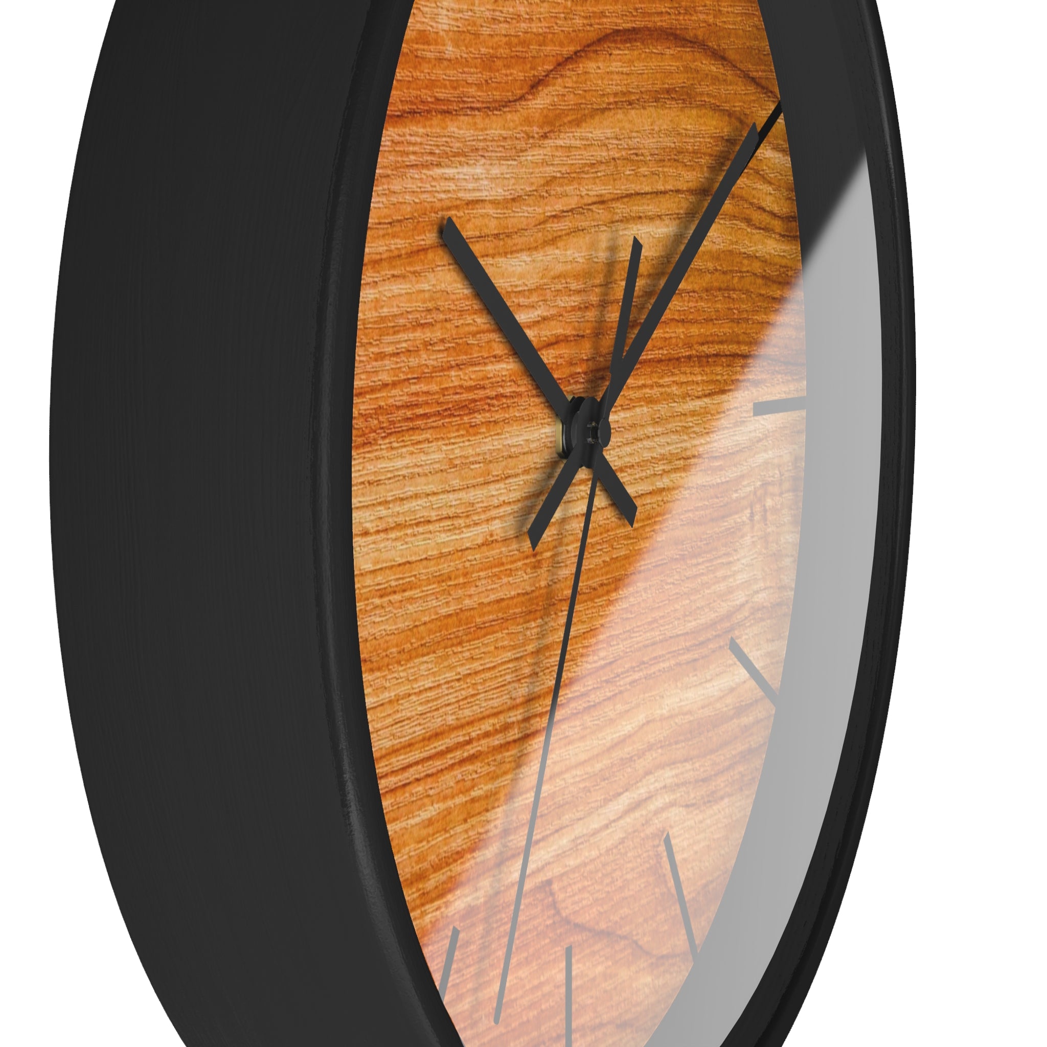 Wood Design Elegant Wall Clock, Home Decor, Wall Art, Modern Decor for Home, Office, and Living Room