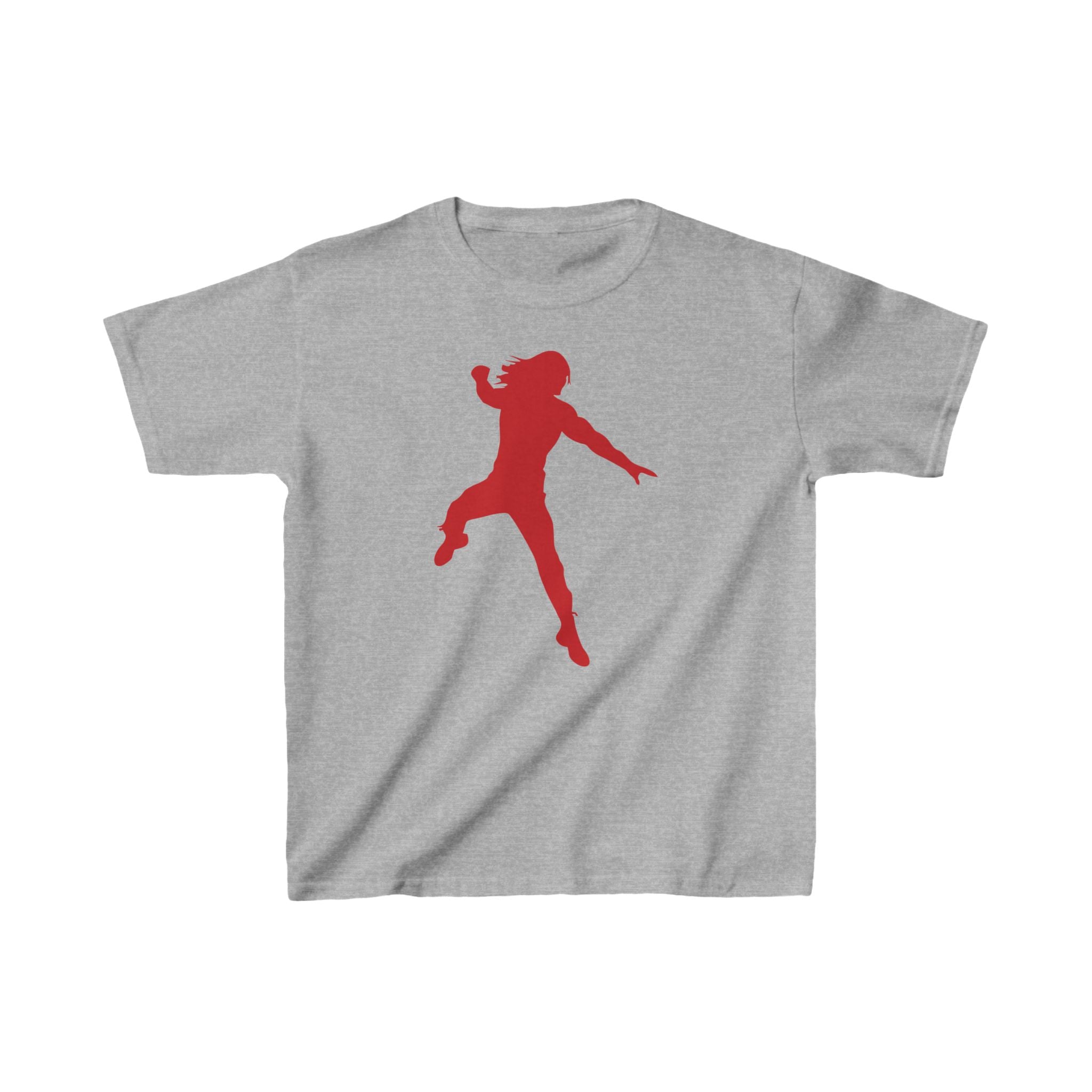 Jump Roman Reigns Red Graphic Design Shirt, Unisex Kids Shirt, Sports Fan T-Shirt, Best Gift for Kids,  Cotton Shirt for Kids