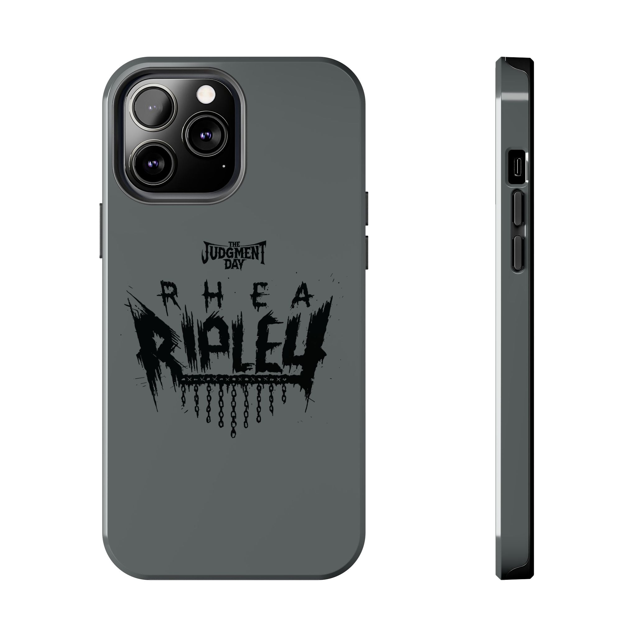 Rhea Ripley Black Graphic Design, iPhone and Samsung Case Cool Graphic Sports Fan Phone Case