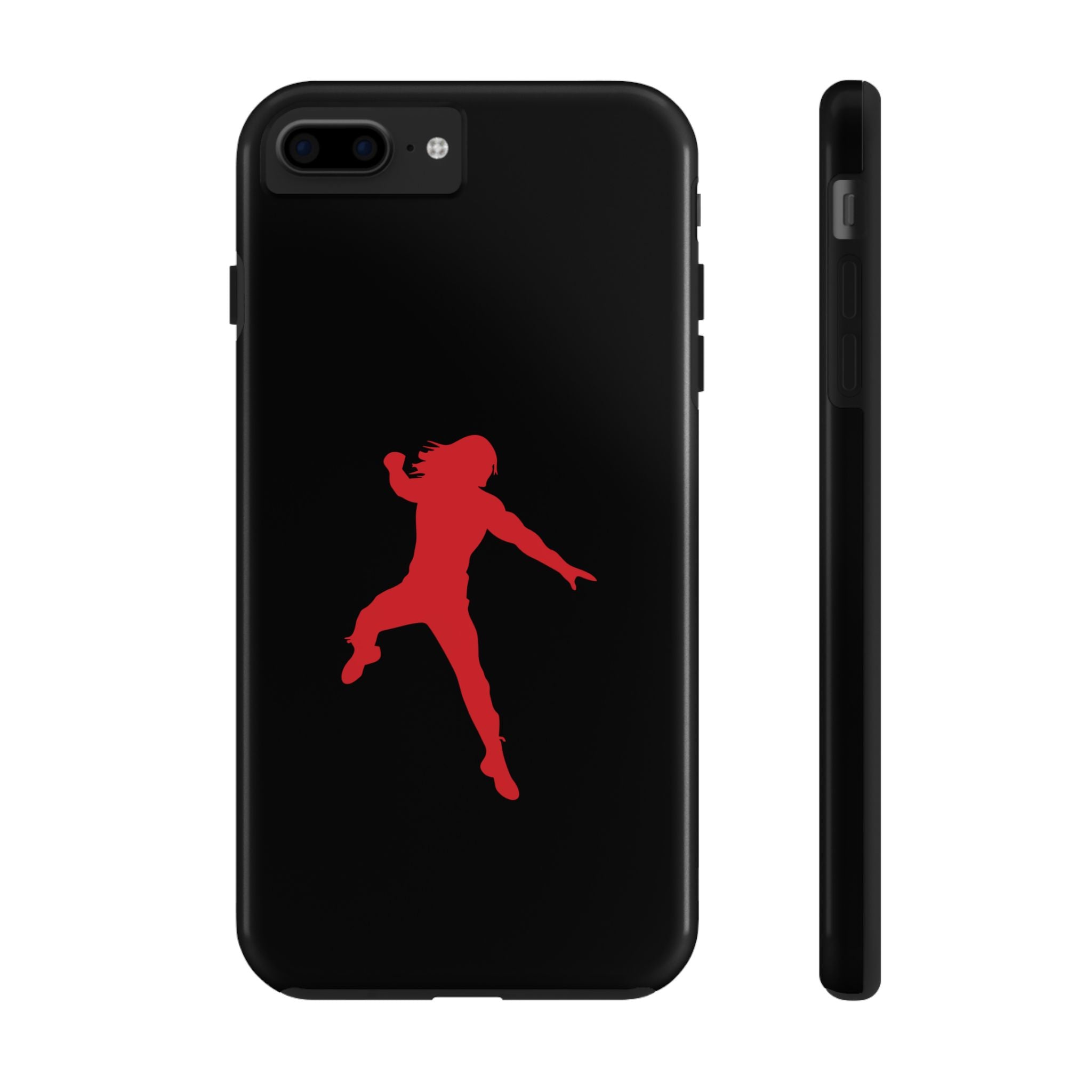 Roman Reigns Jump Red Graphic Design, iPhone and Samsung Case Cool Graphic Sports Fan Phone Case