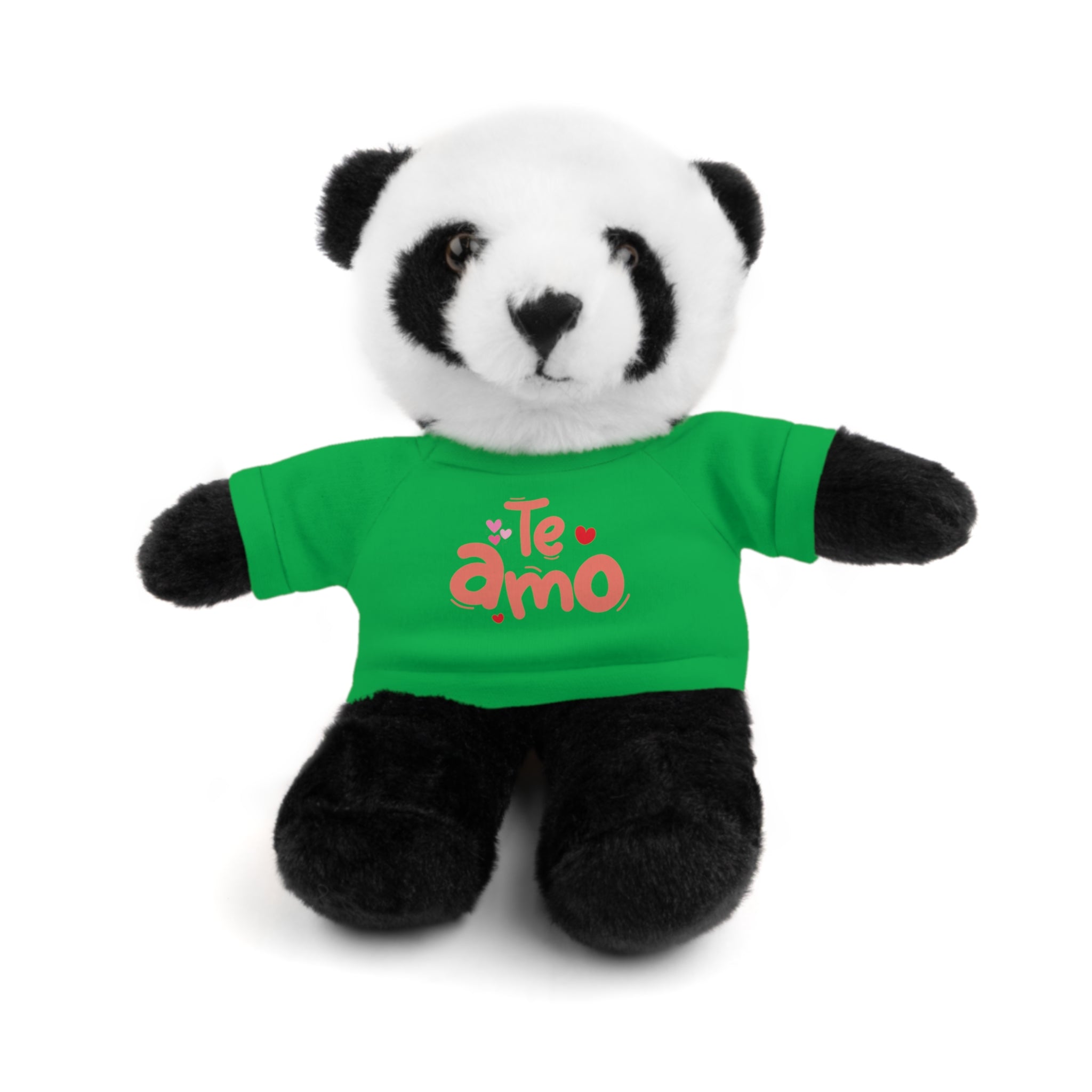 Cute Teddy Bear Plushy, Te Amo, Stuffed Animals Shirt Printed, Suitable for Soft Valentine's Day Gift