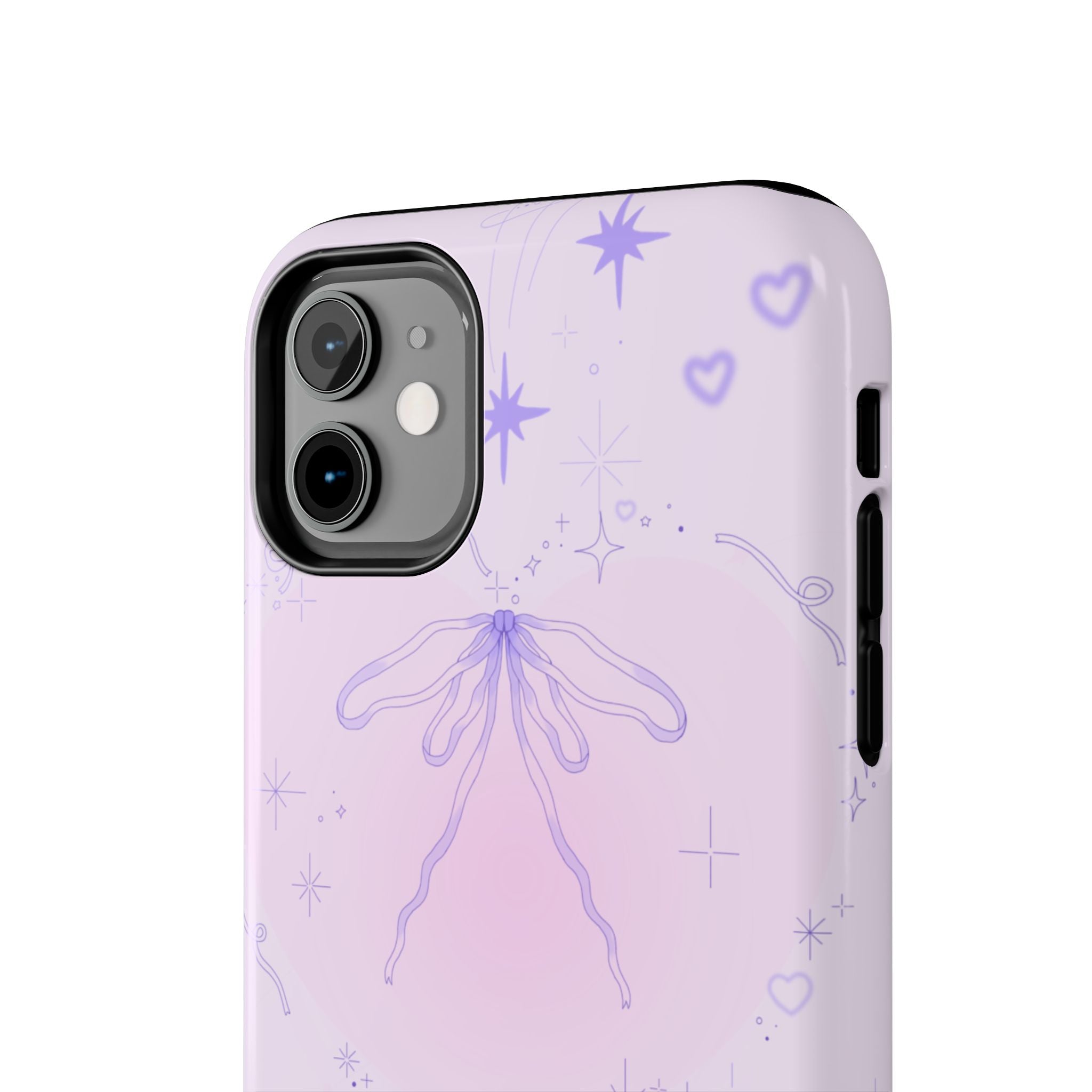 Pink Purple Delicate Fine Line Design, Elegant Phone Cases, Stylish Phone Covers, Chic Phone Protectors, Fashionable Case for Her, Trendy Smartphone Accessories