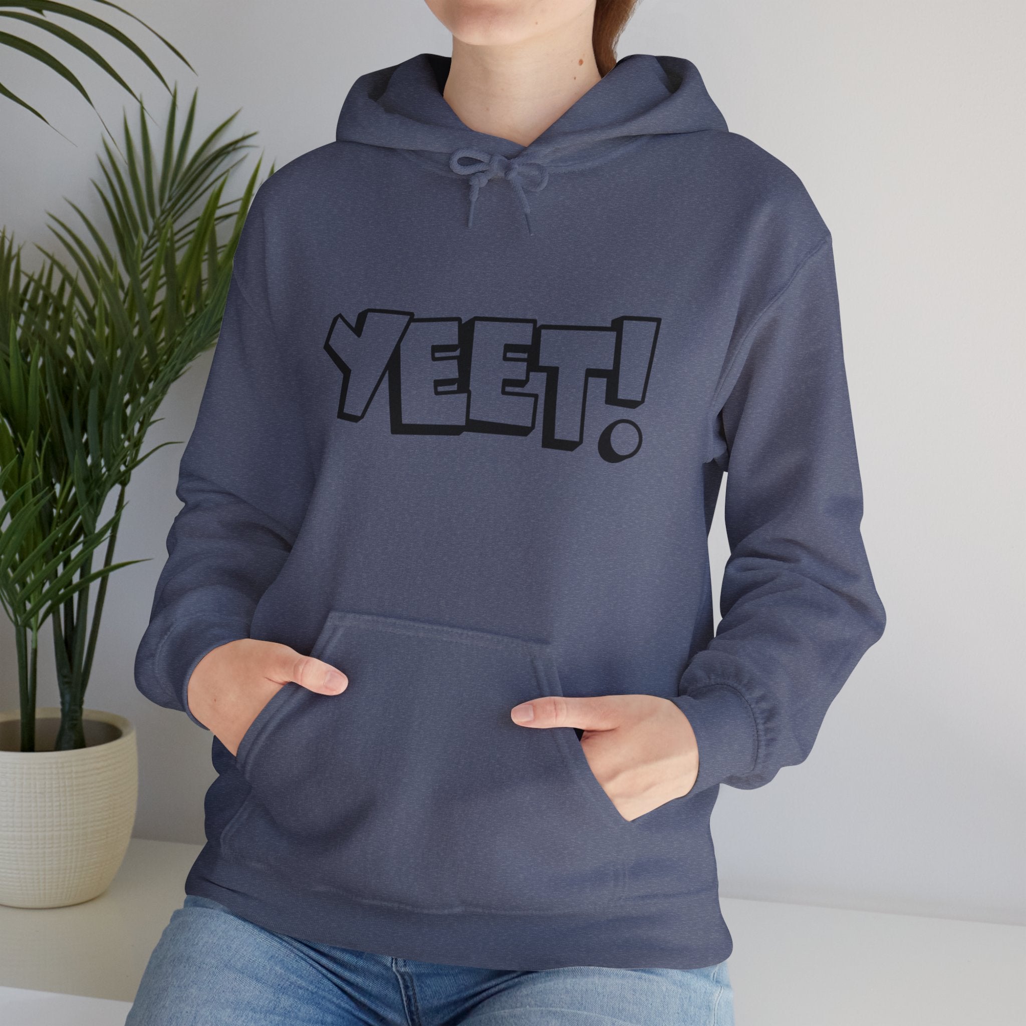 Yeet Graphic Hoodies, Gift for Her - Gift for Him, Sports Fan Wrestling Unisex Hooded Sweatshirt, Casual Outwear