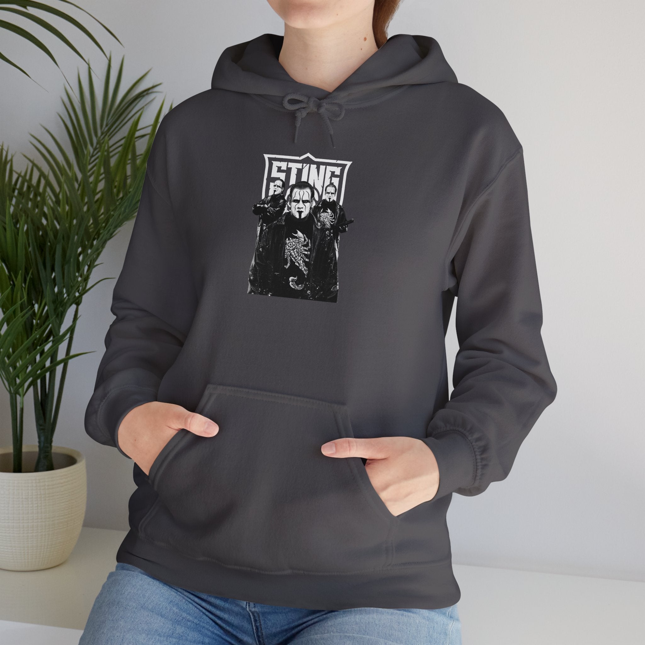 Sting Hoodies, Gift for Her - Gift for Him, Sports Fan Wrestling Unisex Hooded Sweatshirt, Casual Outwear