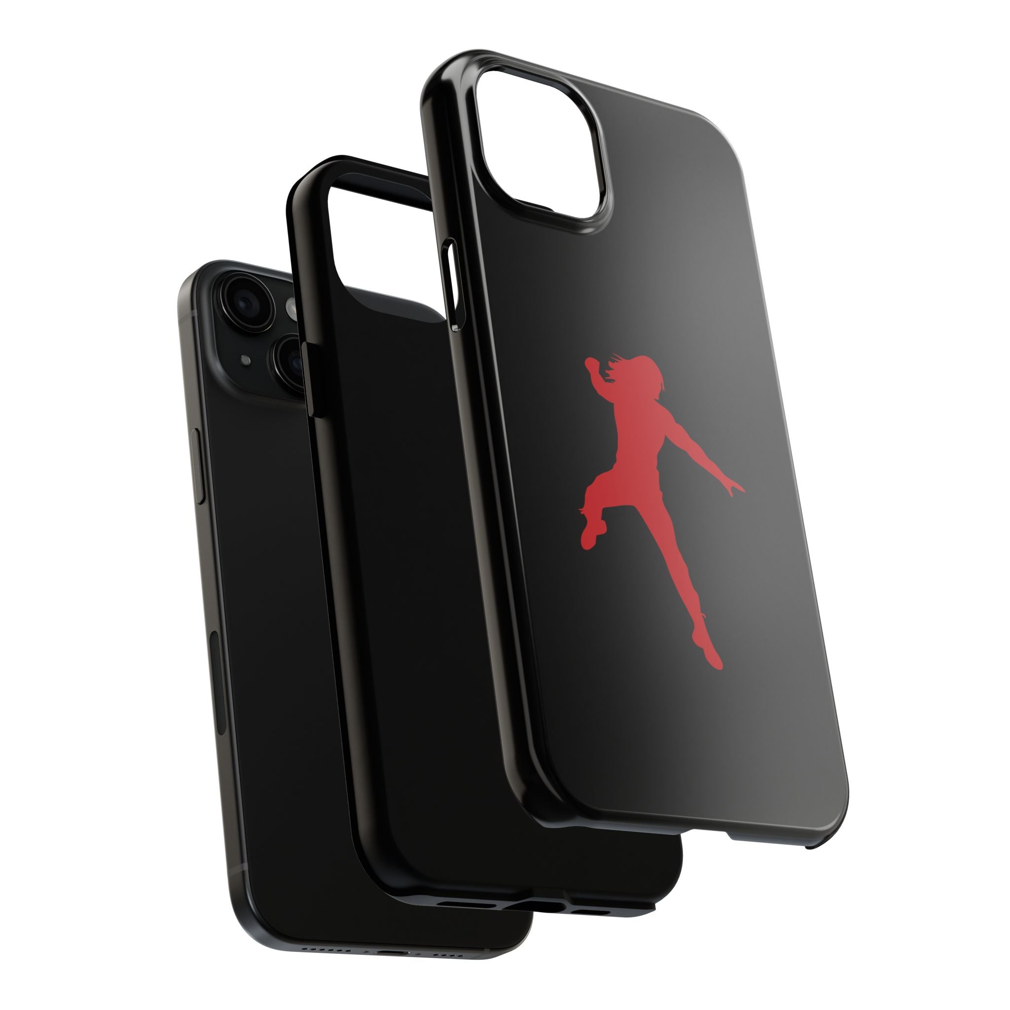 Roman Reigns Jump Red Graphic Design, iPhone and Samsung Case Cool Graphic Sports Fan Phone Case