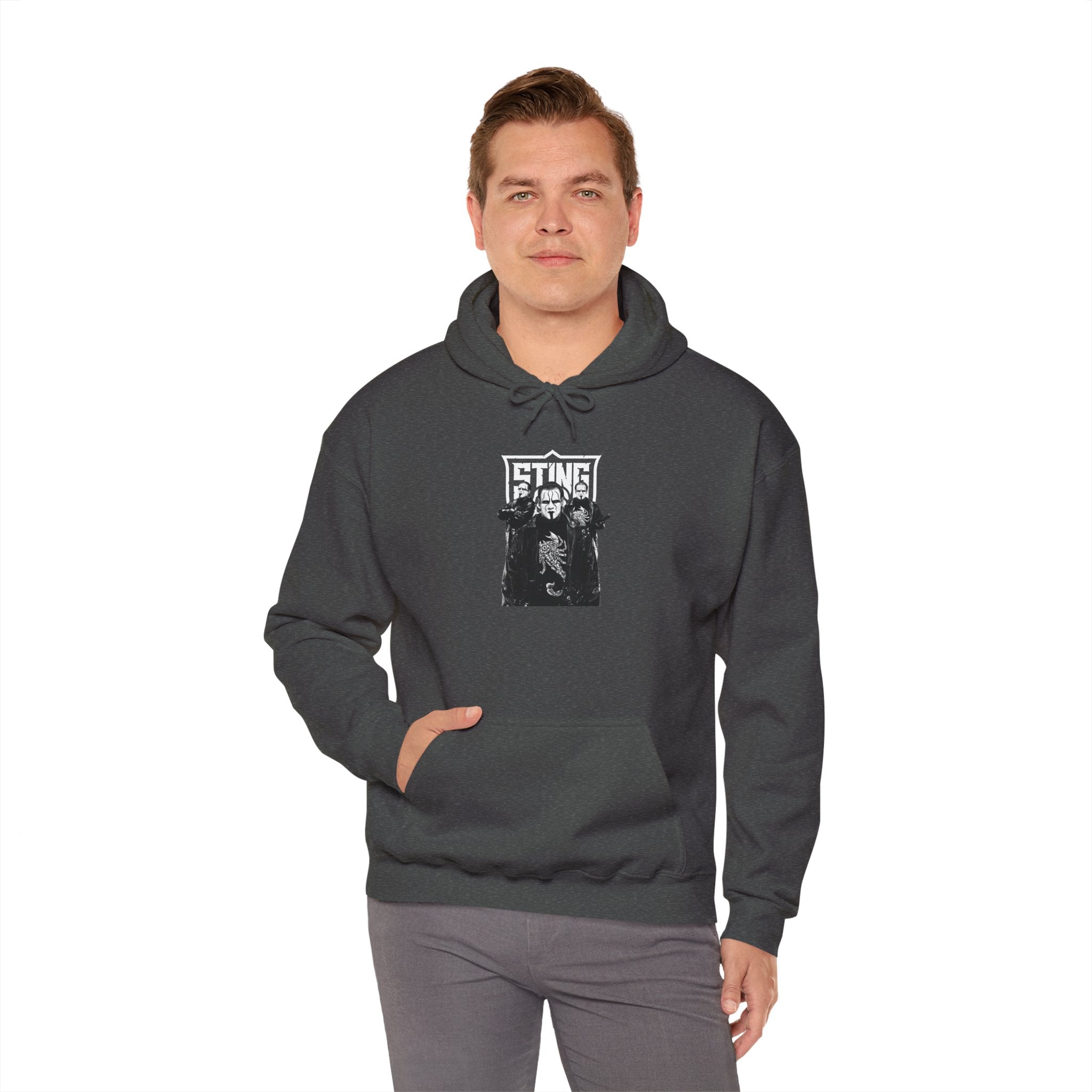 Sting Hoodies, Gift for Her - Gift for Him, Sports Fan Wrestling Unisex Hooded Sweatshirt, Casual Outwear