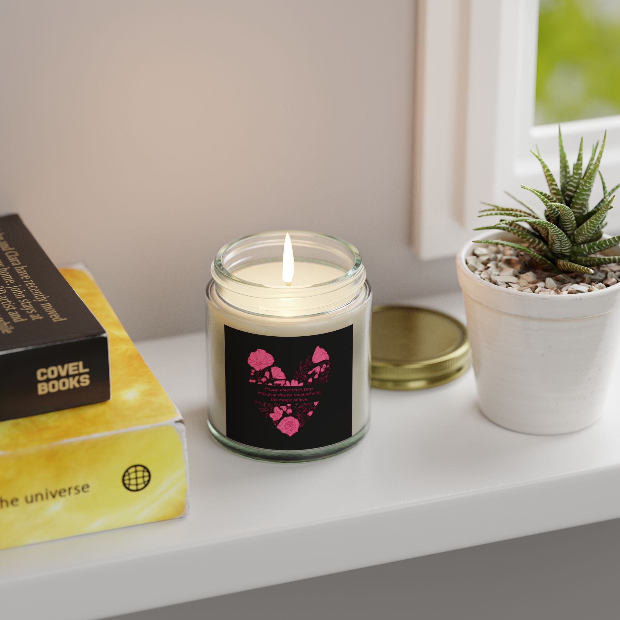 Touch of Magic, Valentine's Day Candle, Scented Candles, Luxury Candles Gifts for Women, Stress Relief Luxury Aromatherapy Candles, Romantic Candle Valentines Day Gifts for Her