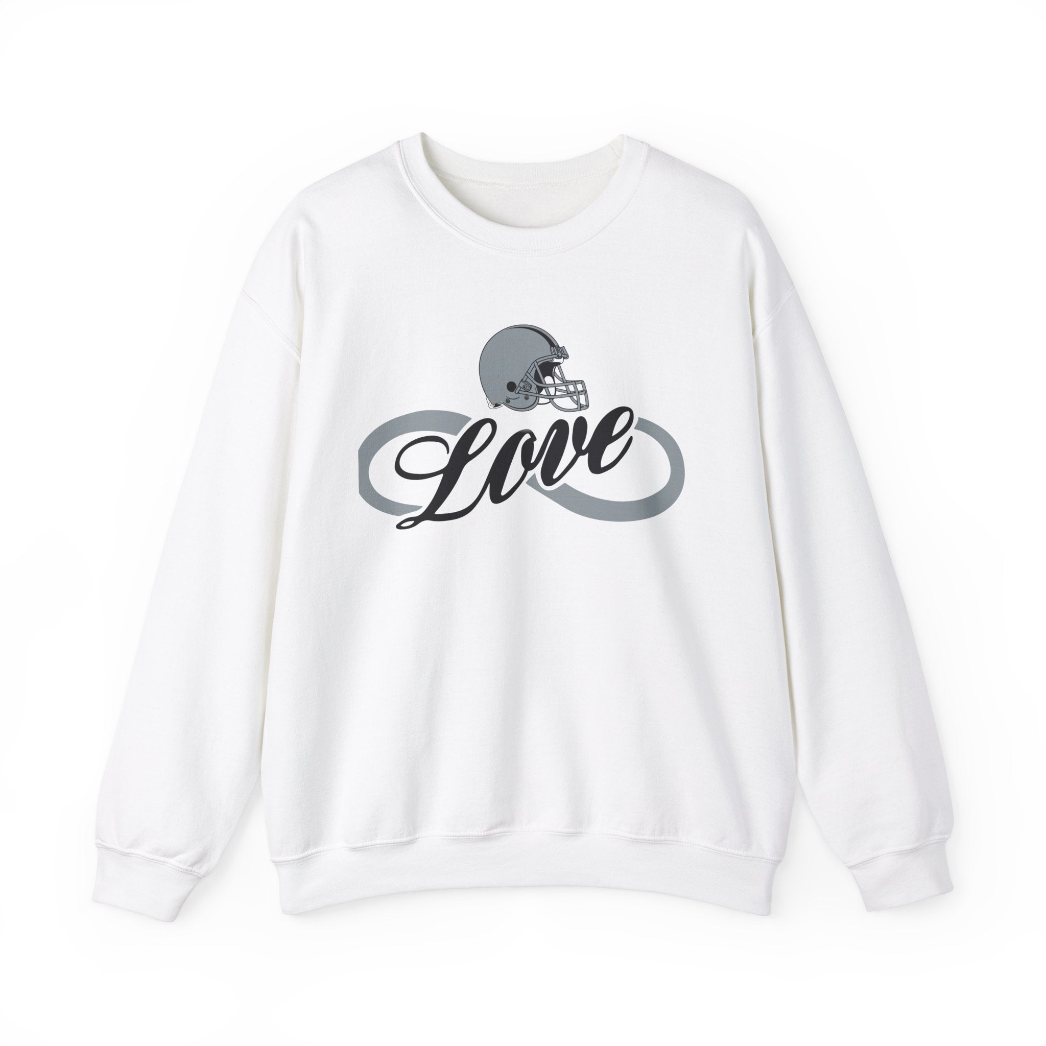 Love for Raiders Football Fan Sweatshirt, Unisex Sweatshirt, Football Fan Sweatshirt, Casual Sweatshirt, Summer Fit Sweatshirt