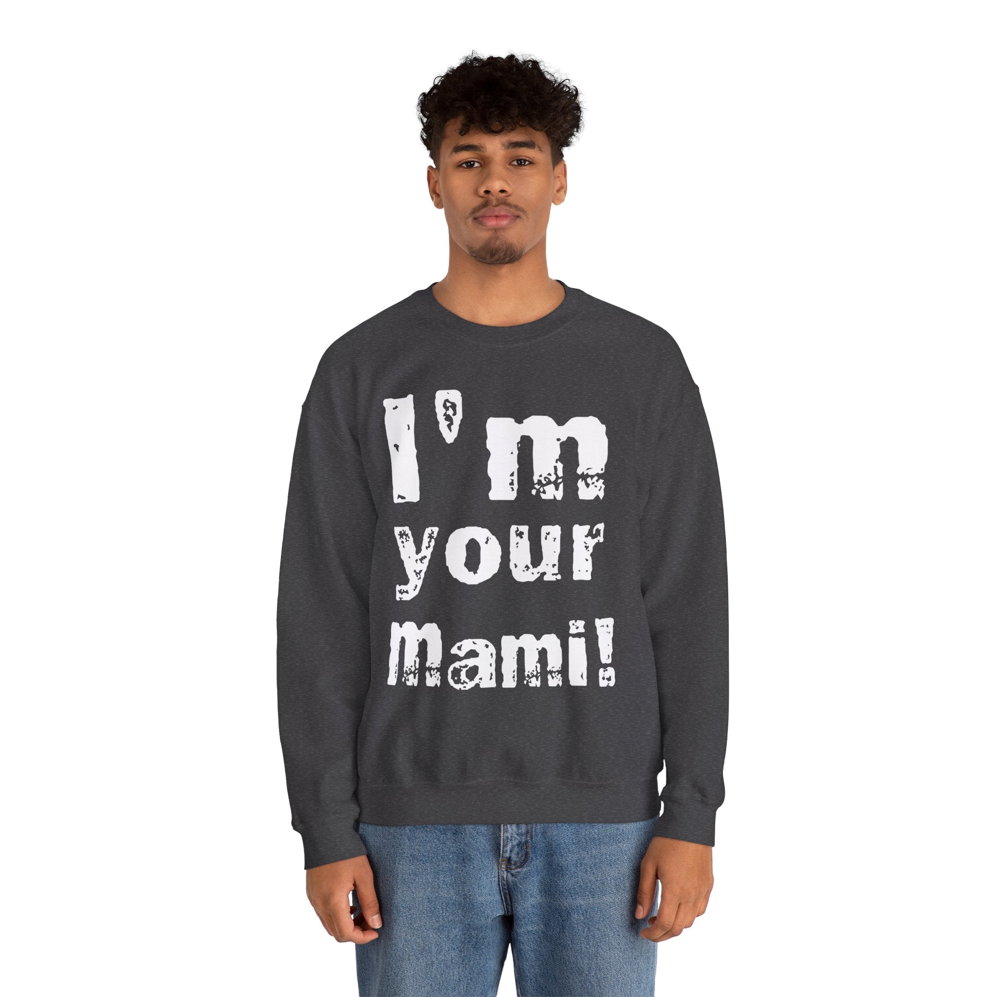 I'm Your Mami, Rhea Ripley Fans Sweatshirt, Best of Rhea Design, Wrestling Fan Unisex Sweatshirt - Gift for Him or Her, Casual Outwear, Heavy Blend Crewneck Sweatshirt