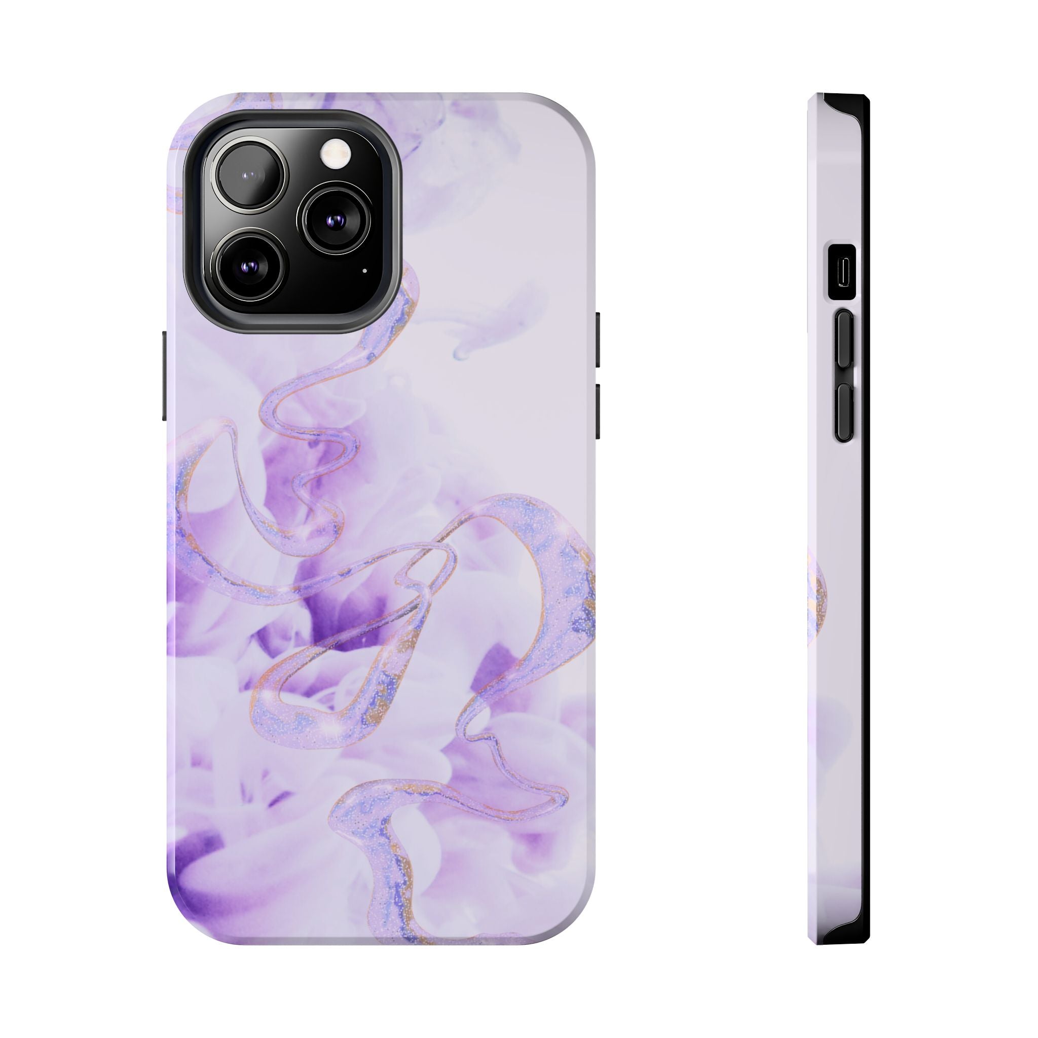 Abstract Purple Fluid Design, Elegant Phone Cases, Stylish Phone Covers, Chic Phone Protectors, Fashionable Case for Her, Trendy Smartphone Accessories