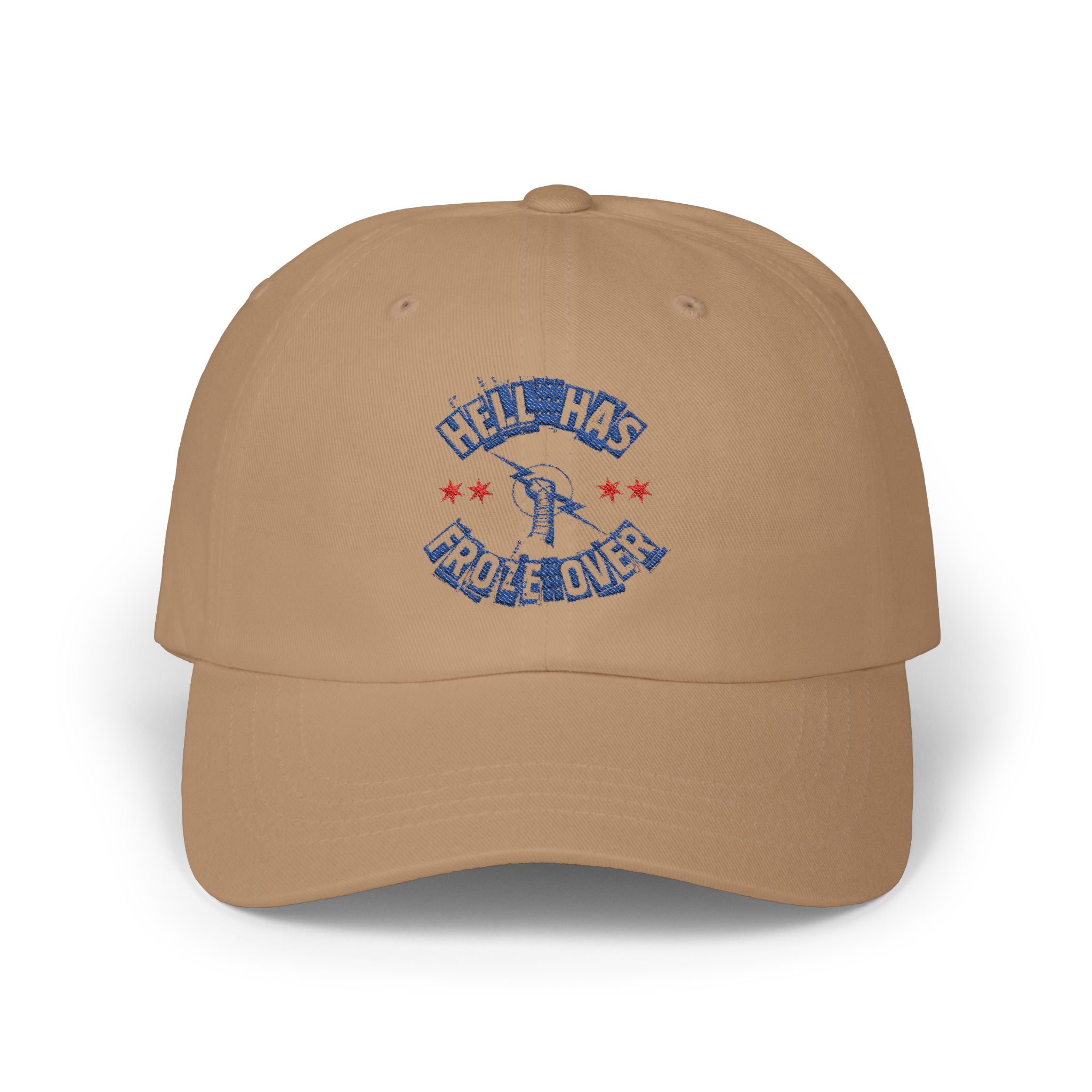 " Hell Has Froze Over " Sports Fan, Wrestling Dad Cap for Her and Him - Unisex Classic