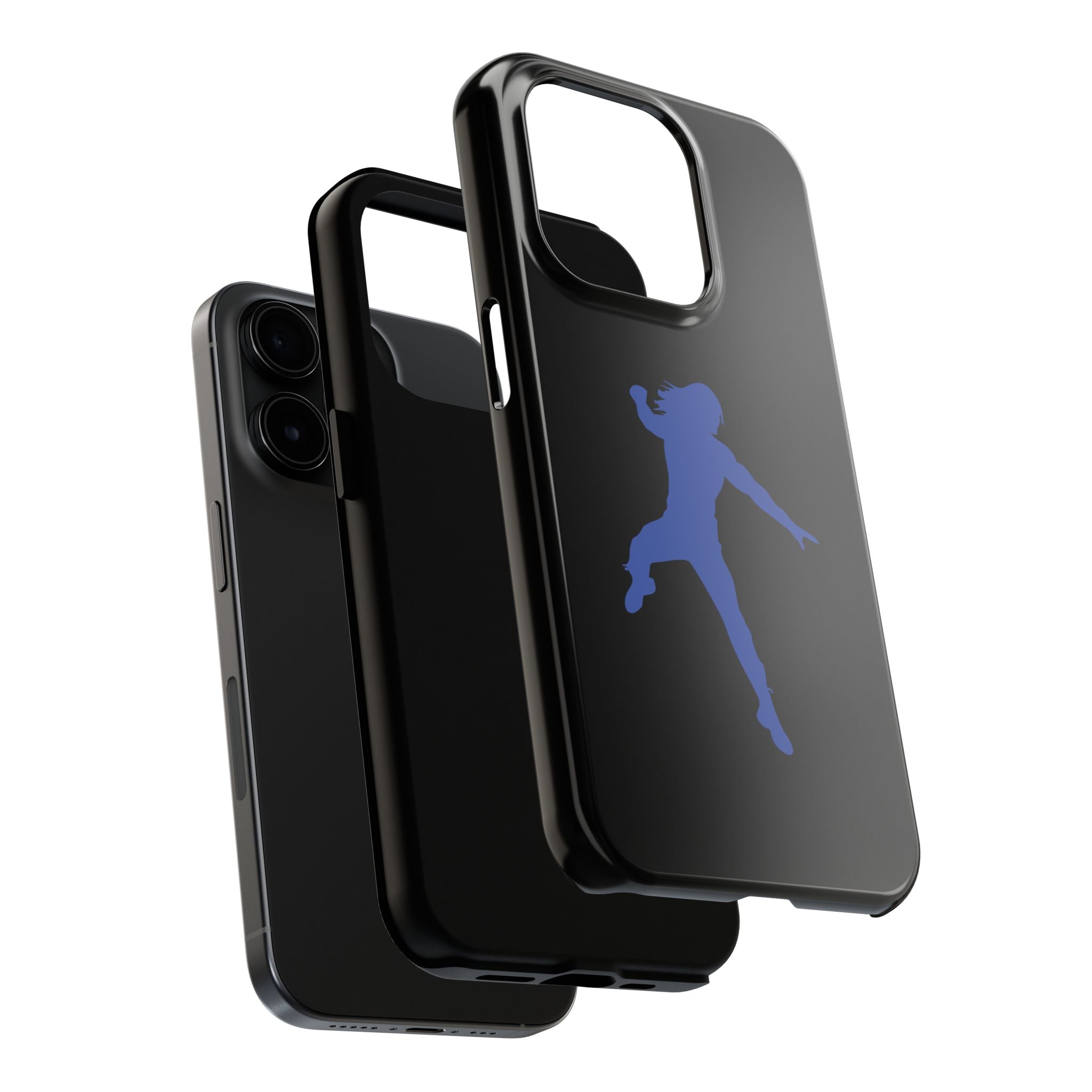 Roman Reigns Jump Blue Graphic Design, iPhone and Samsung Case Cool Graphic Sports Fan Phone Case