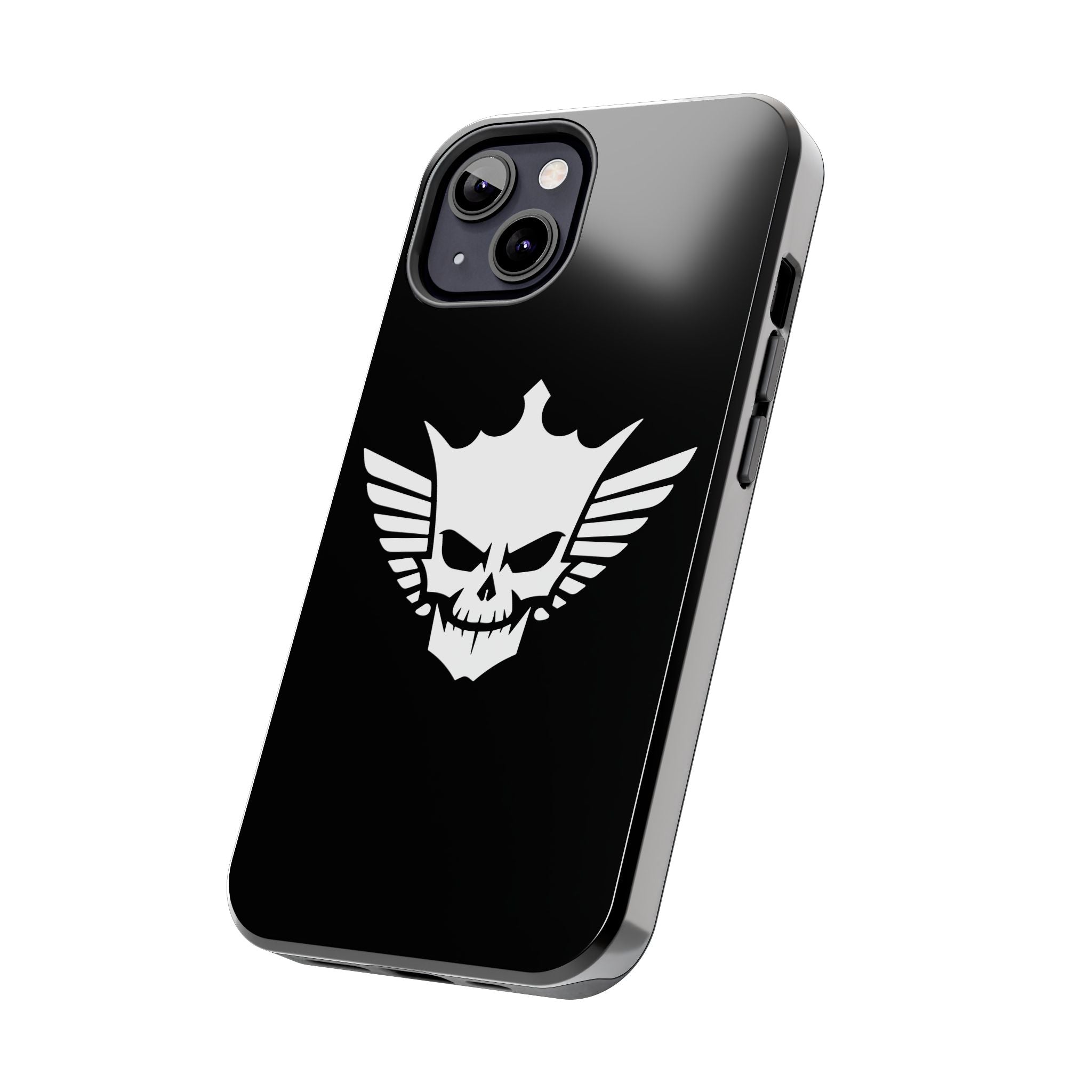 Cody Rhodes White Skull Design, iPhone and Samsung Case Cool Graphic Sports Fan Phone Case