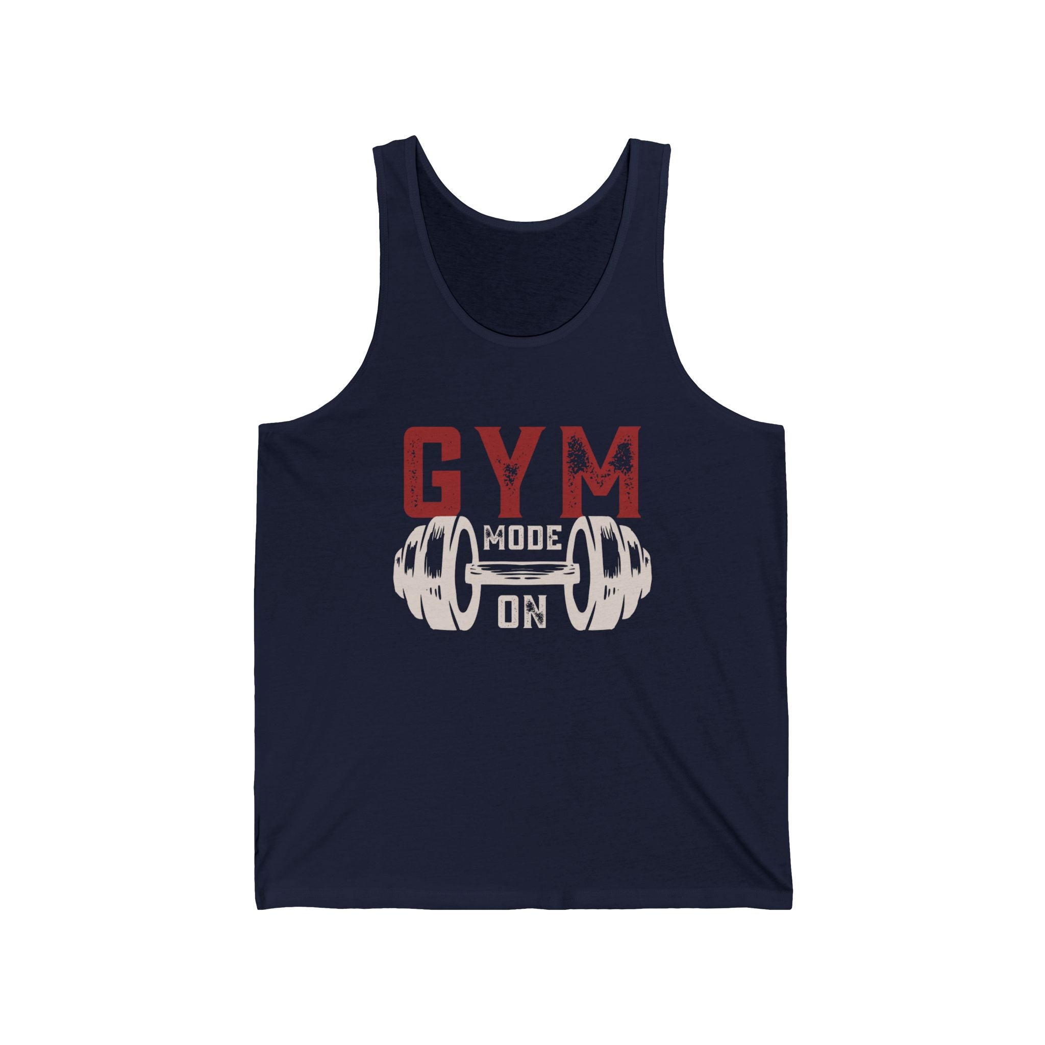 Gym Mode On, Gym Dudes Tank Top, Workout Sleeveless Shirt, Fitness Muscle Tee, Athletic Unisex Jersey Tank, Bodybuilding Tank, Exercise Vest