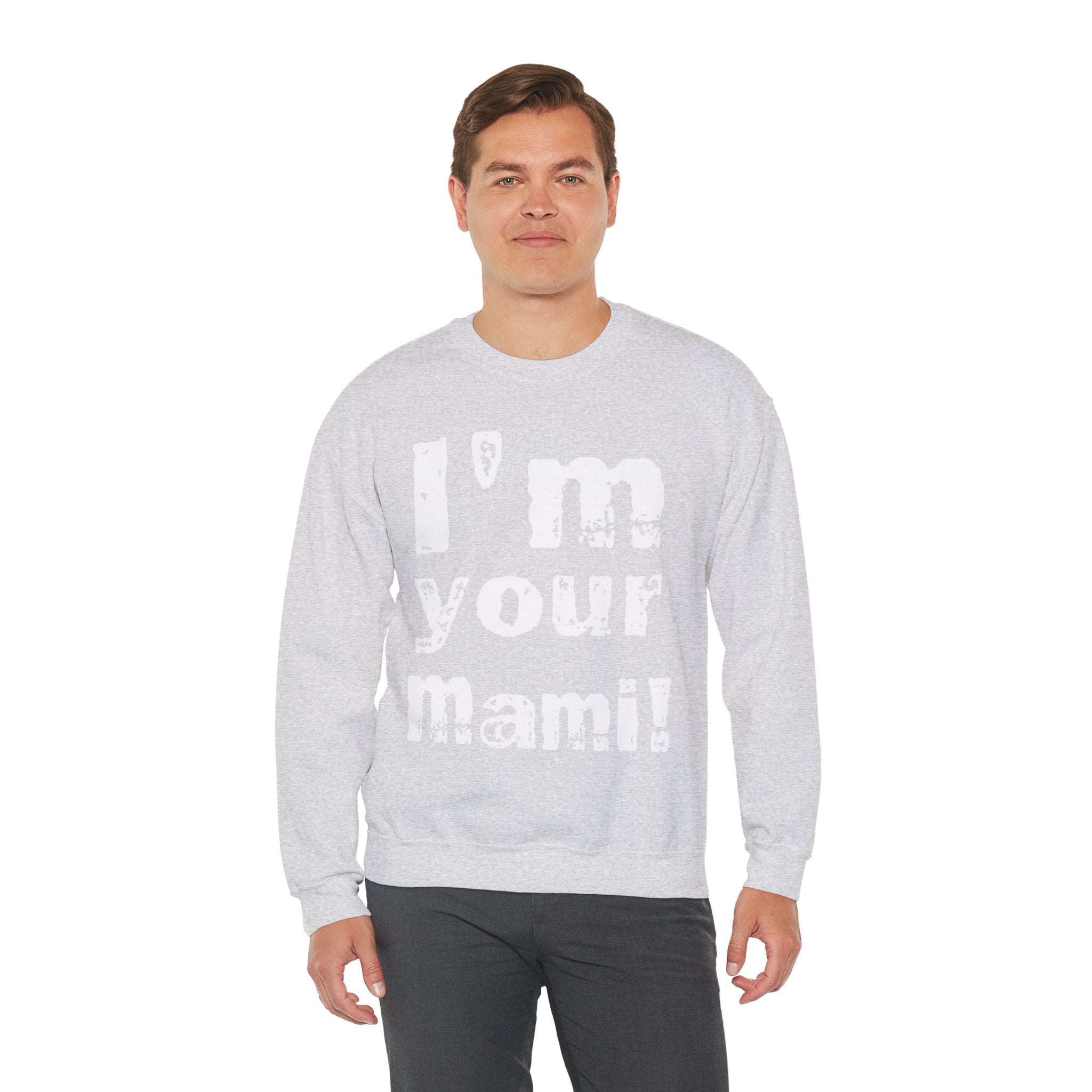 I'm Your Mami, Rhea Ripley Fans Sweatshirt, Best of Rhea Design, Wrestling Fan Unisex Sweatshirt - Gift for Him or Her, Casual Outwear, Heavy Blend Crewneck Sweatshirt