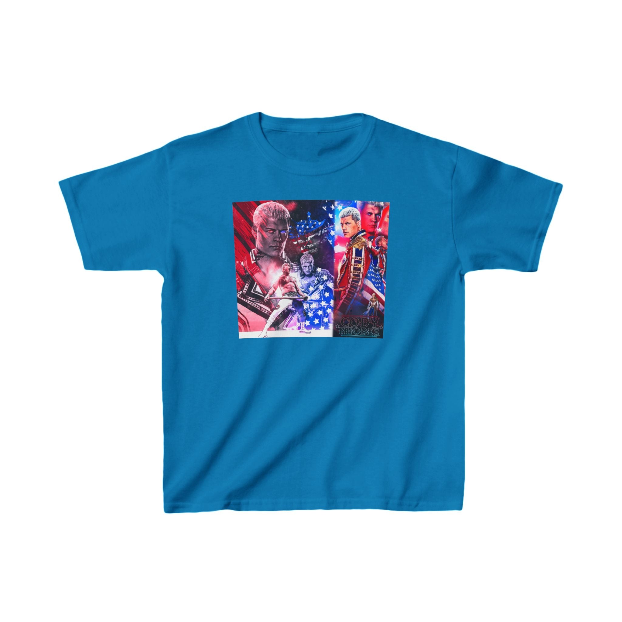 Cody Rhodes, Best of Cody Portrait Shirt, Unisex Kids Shirt, Sports Fan T-Shirt, Best Gift for Kids,  Cotton Shirt for Kids