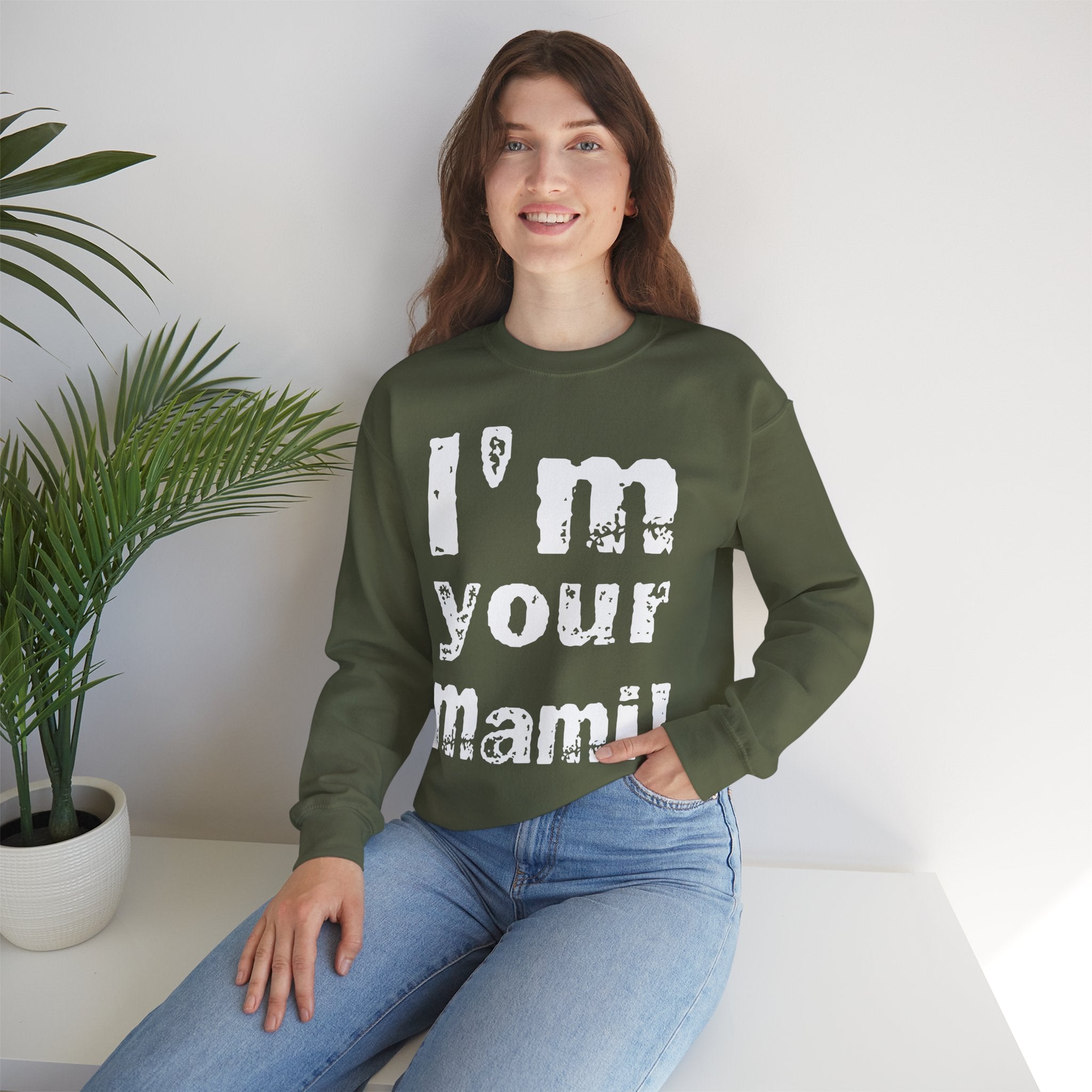 I'm Your Mami, Rhea Ripley Fans Sweatshirt, Best of Rhea Design, Wrestling Fan Unisex Sweatshirt - Gift for Him or Her, Casual Outwear, Heavy Blend Crewneck Sweatshirt